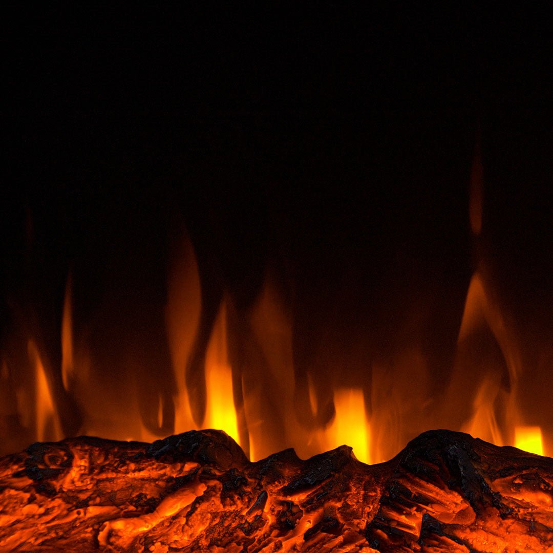 Bristow Landscape Electric Fireplace - Real Flame