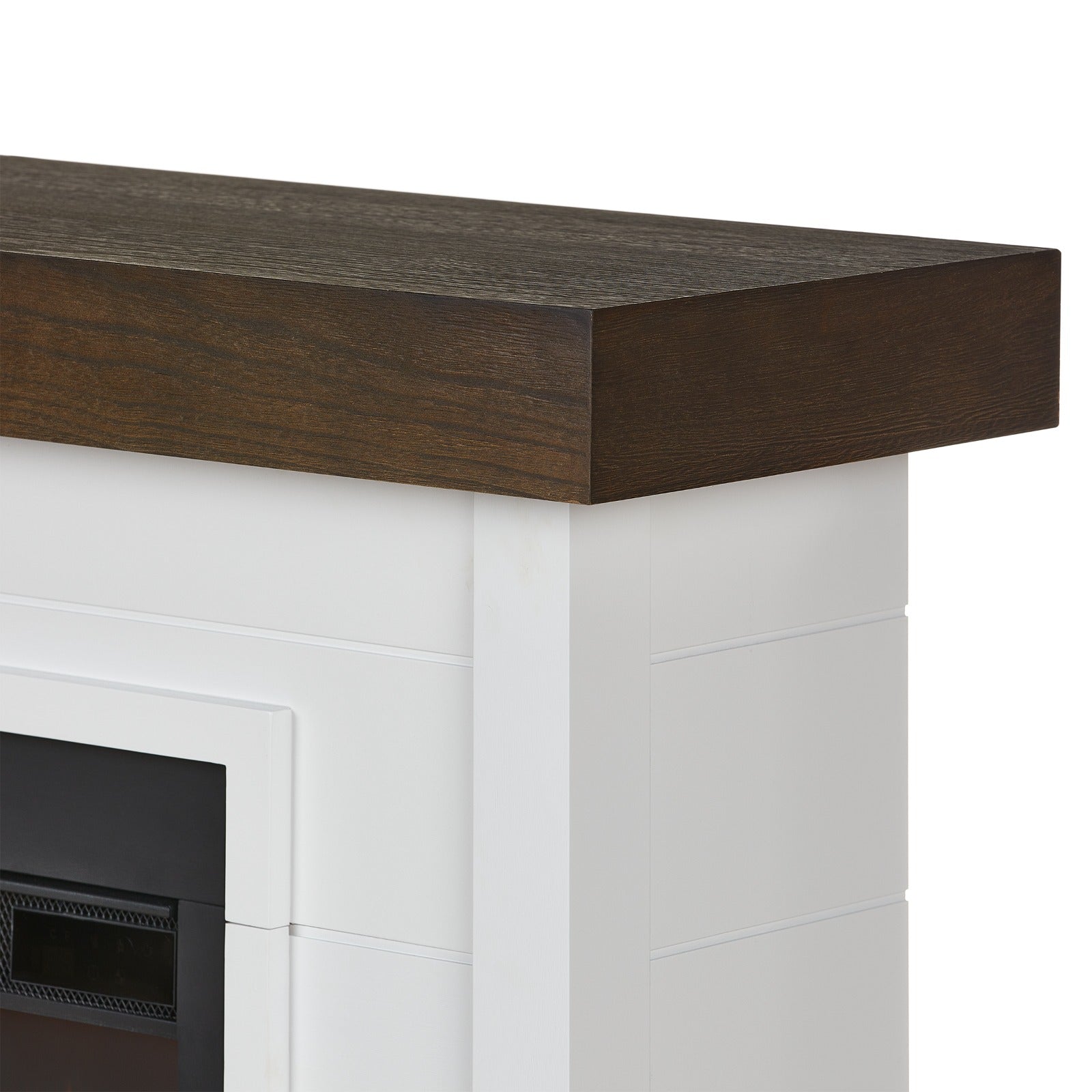 Bernice Landscape Electric Fireplace - Real Flame