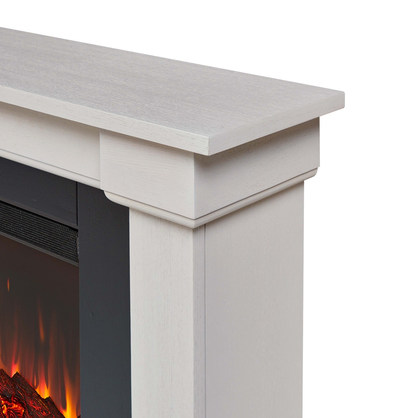 Bristow Landscape Electric Fireplace - Real Flame