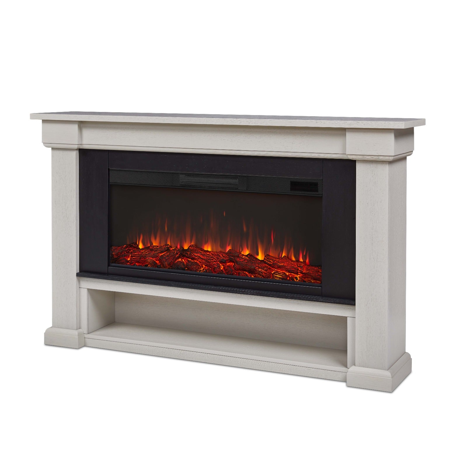 Bristow Landscape Electric Fireplace - Real Flame