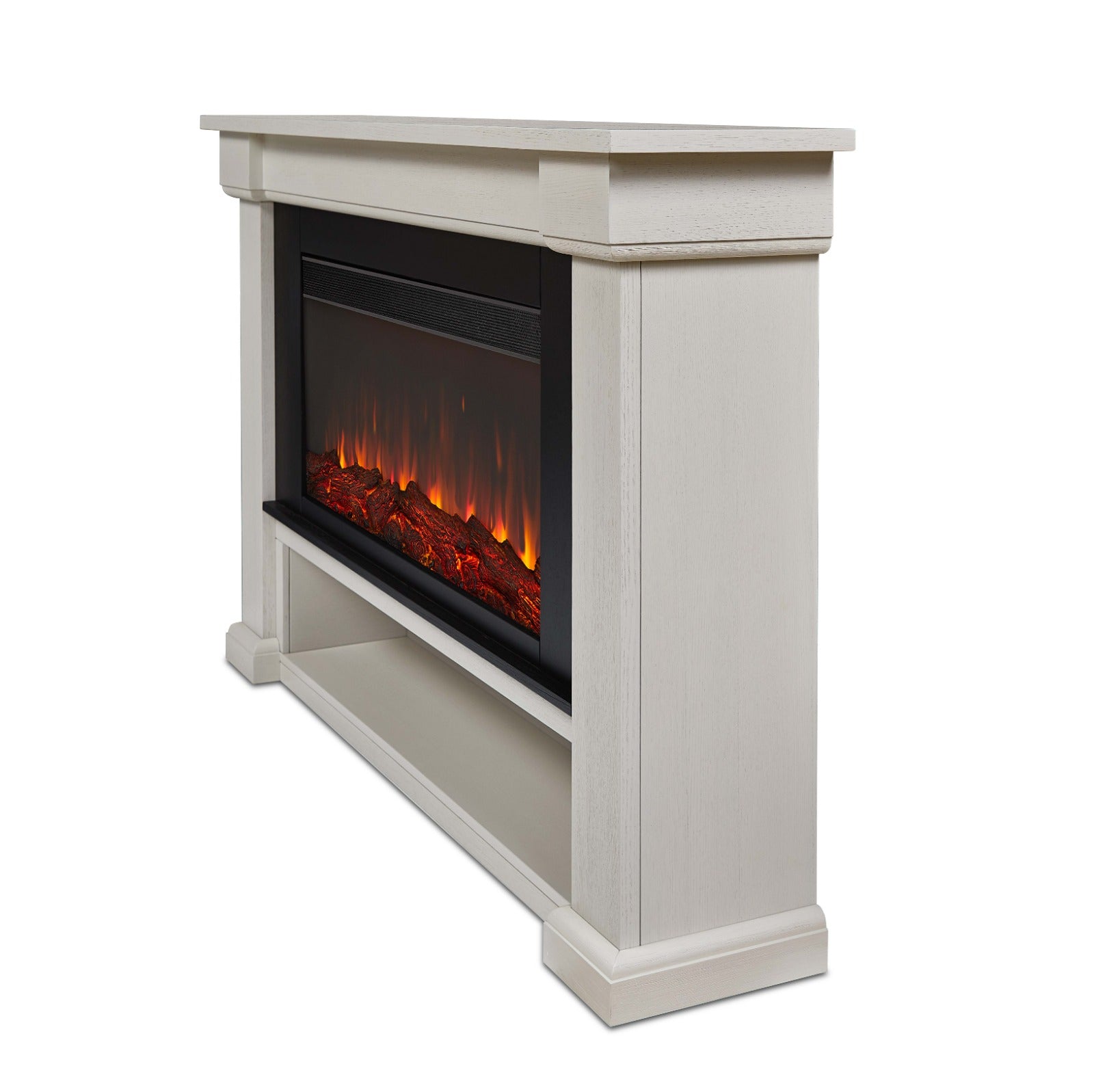 Bristow Landscape Electric Fireplace - Real Flame