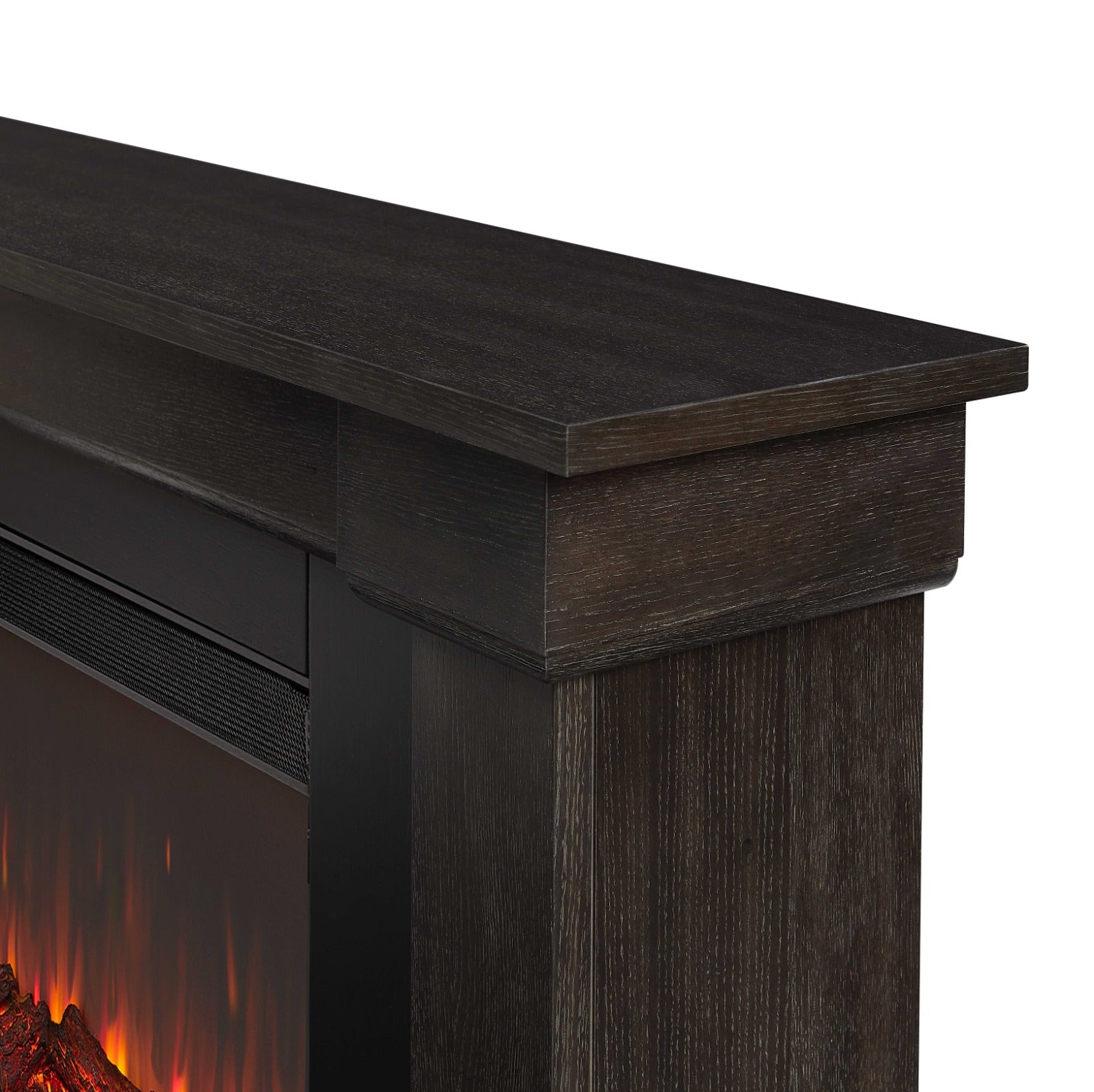 Bristow Landscape Electric Fireplace - Real Flame