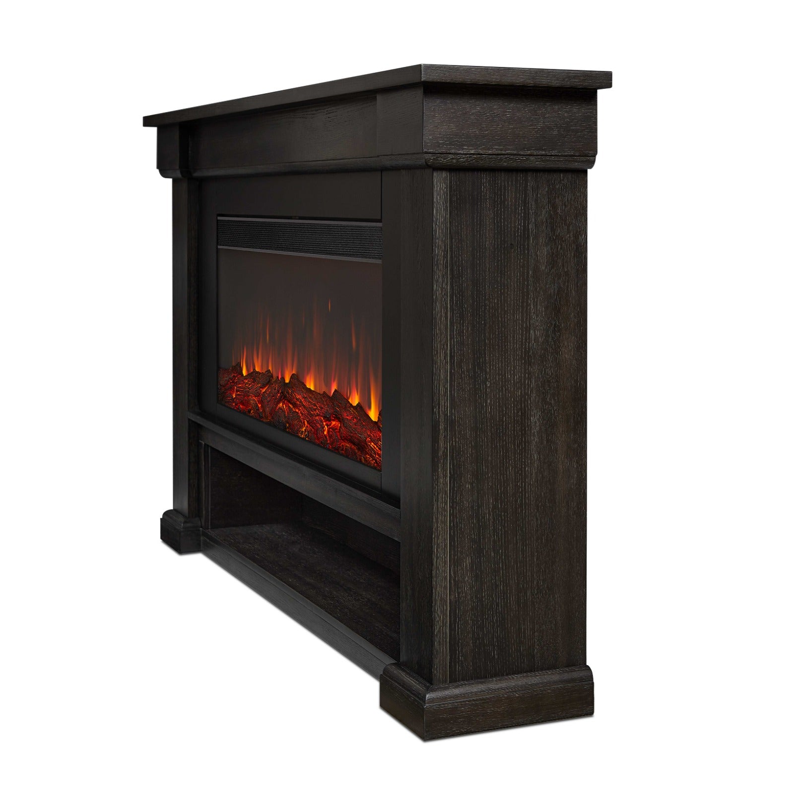 Bristow Landscape Electric Fireplace - Real Flame