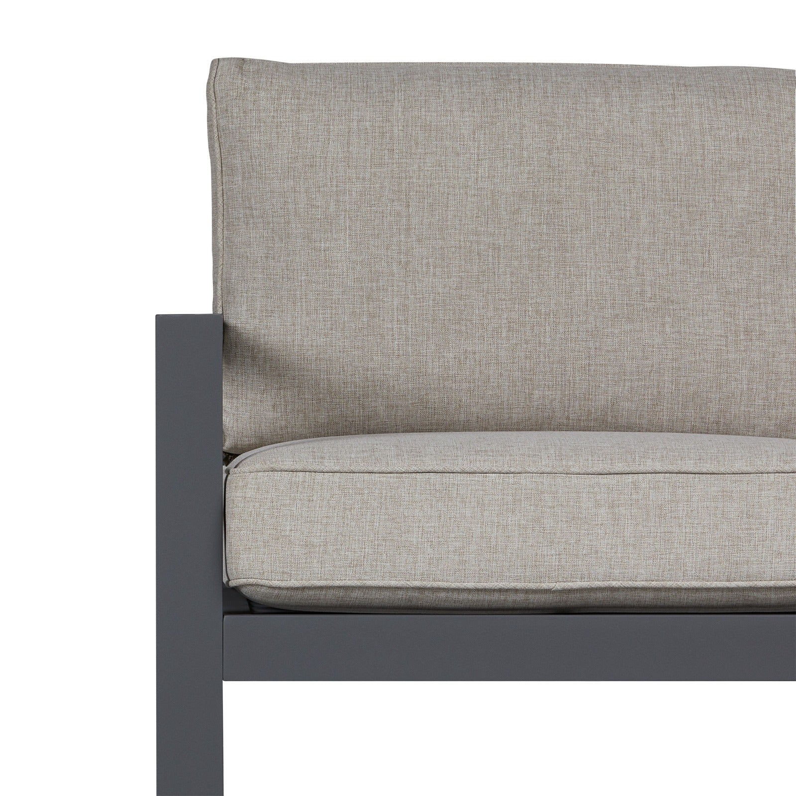 Aegean Outdoor Loveseat With Cushions - Real Flame