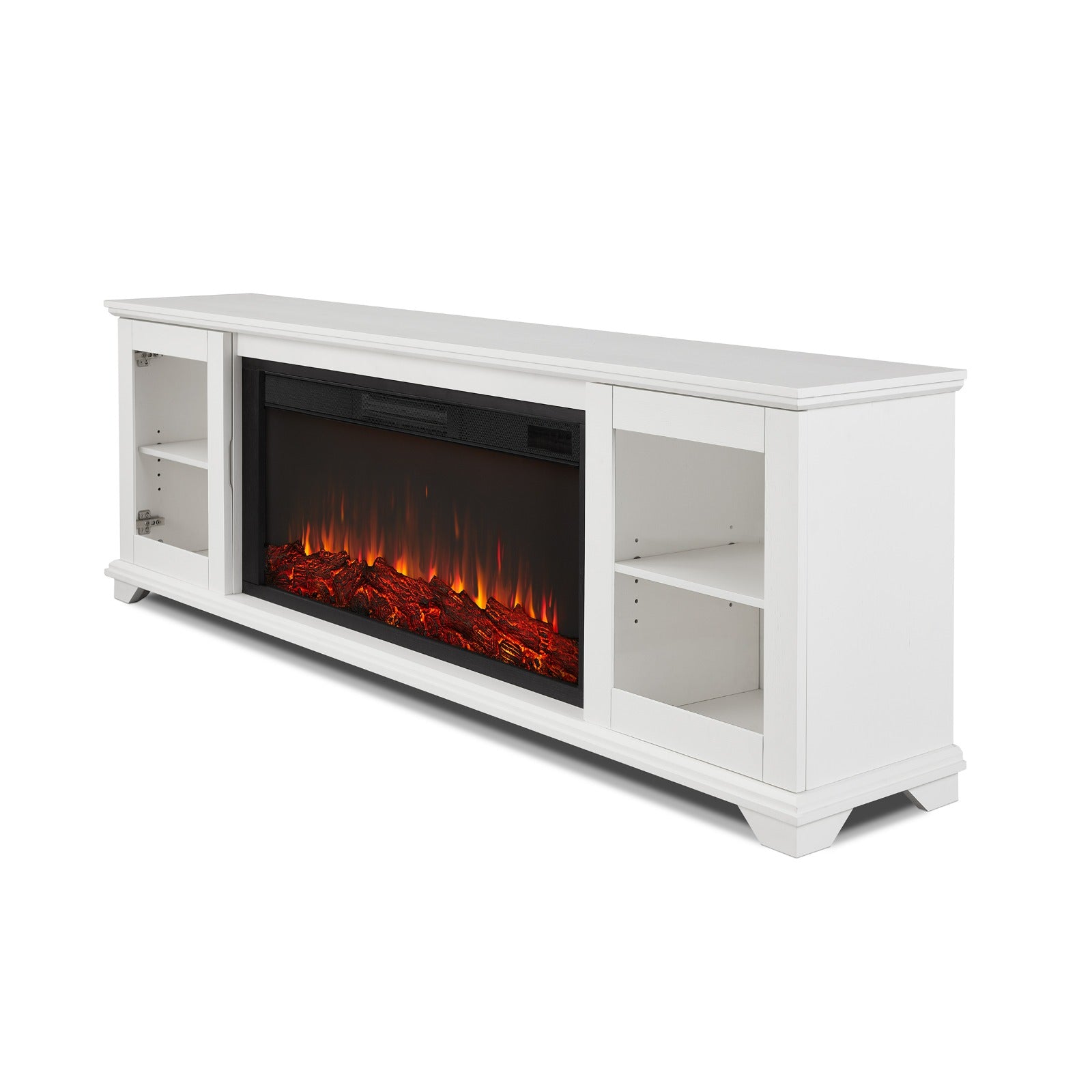 Benjamin Landscape Electric Fireplace TV Stand - Real Flame