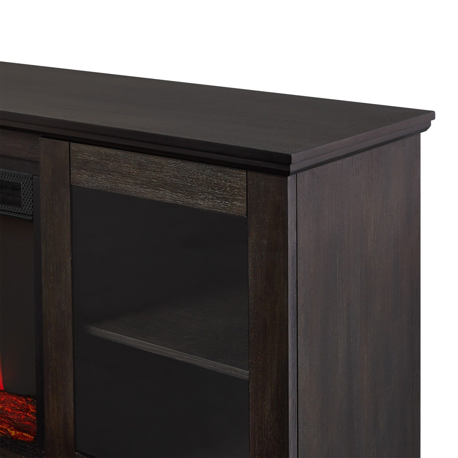 Benjamin Landscape Electric Fireplace TV Stand - Real Flame