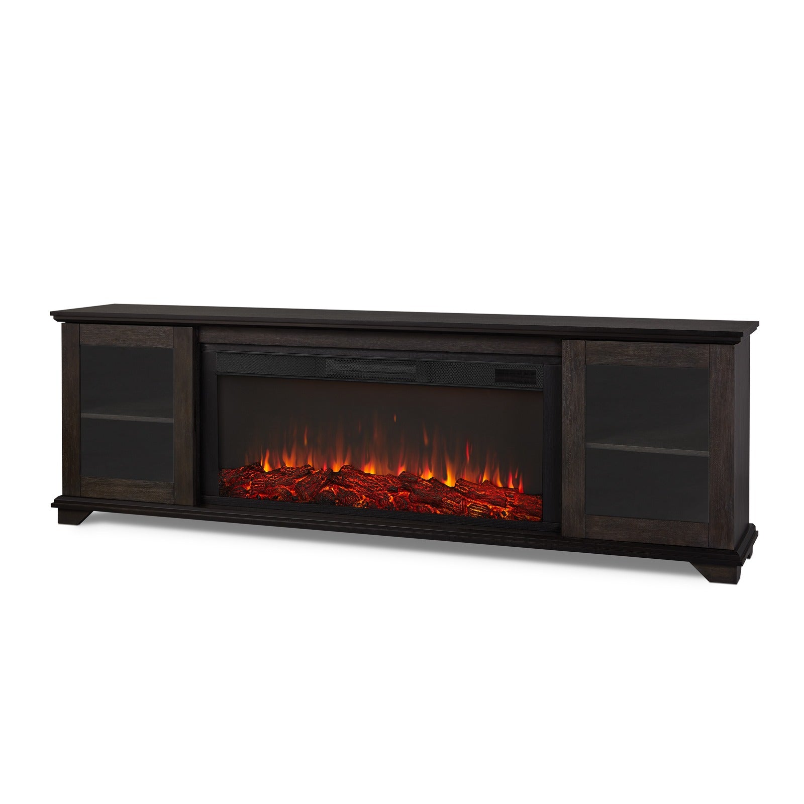 Benjamin Landscape Electric Fireplace TV Stand - Real Flame