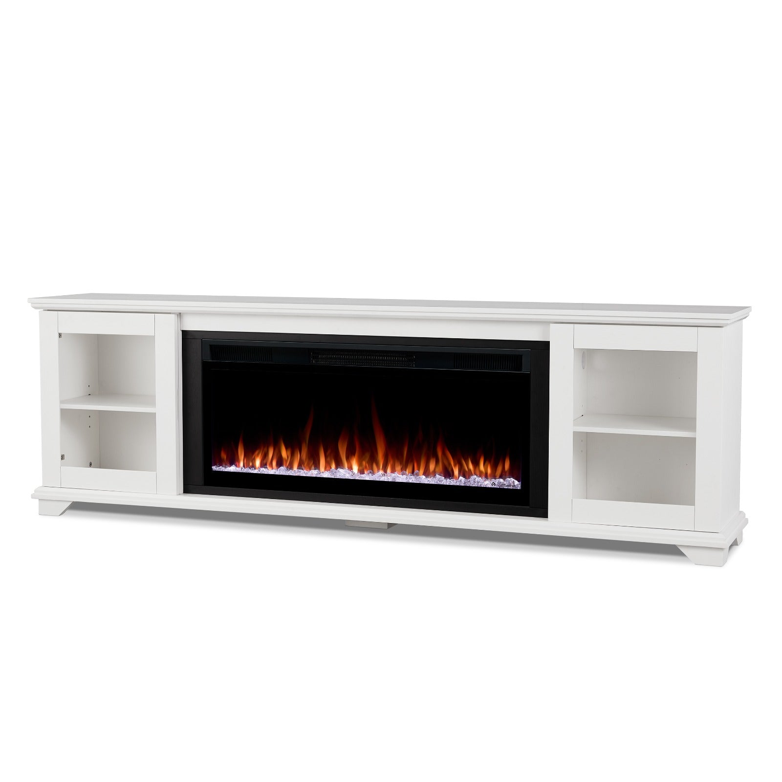 Benjamin SMART Landscape Electric Fireplace TV Stand - Real Flame