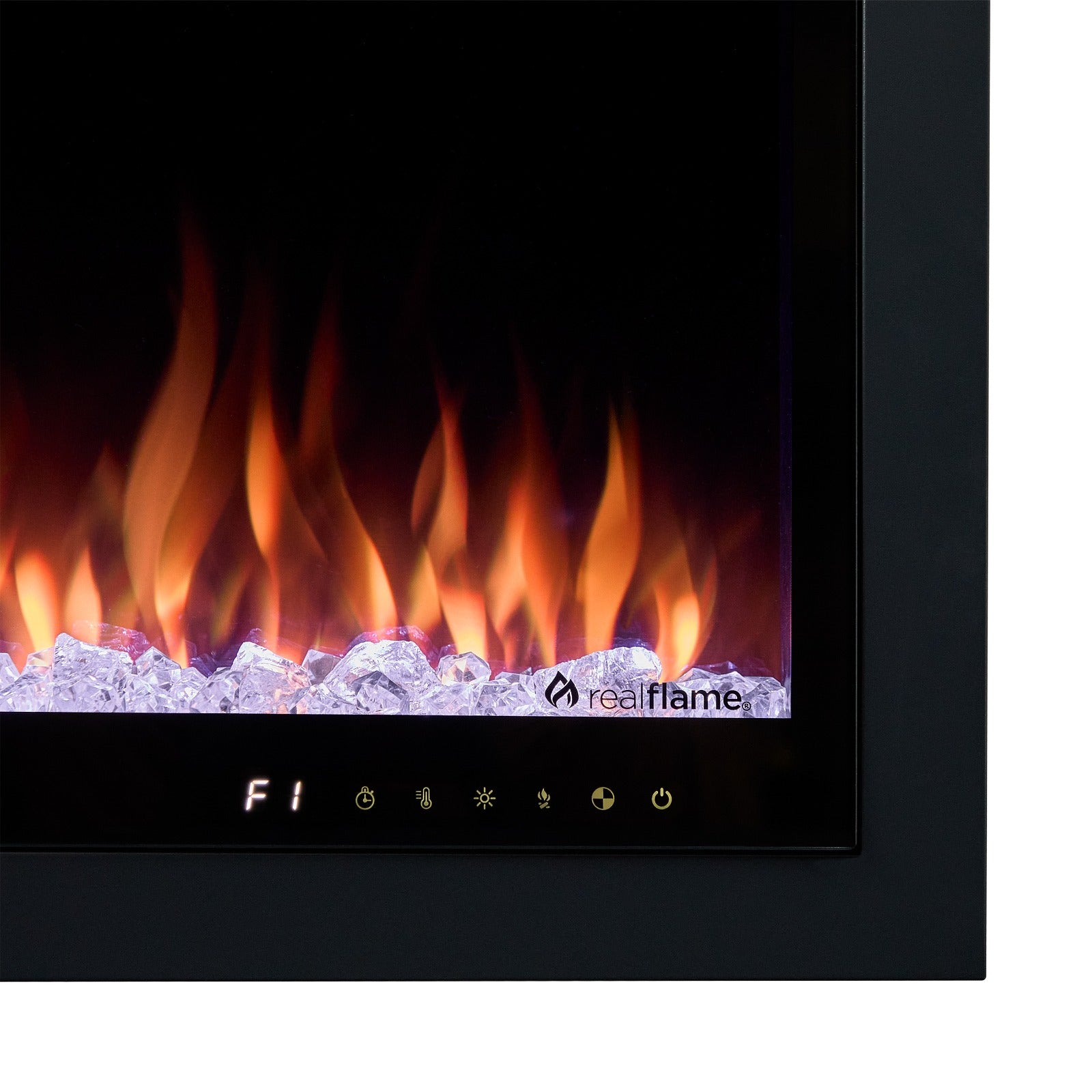Real Flame® 42" Wall - Mount or Recessed SMART Electric Fireplace Insert - Real Flame