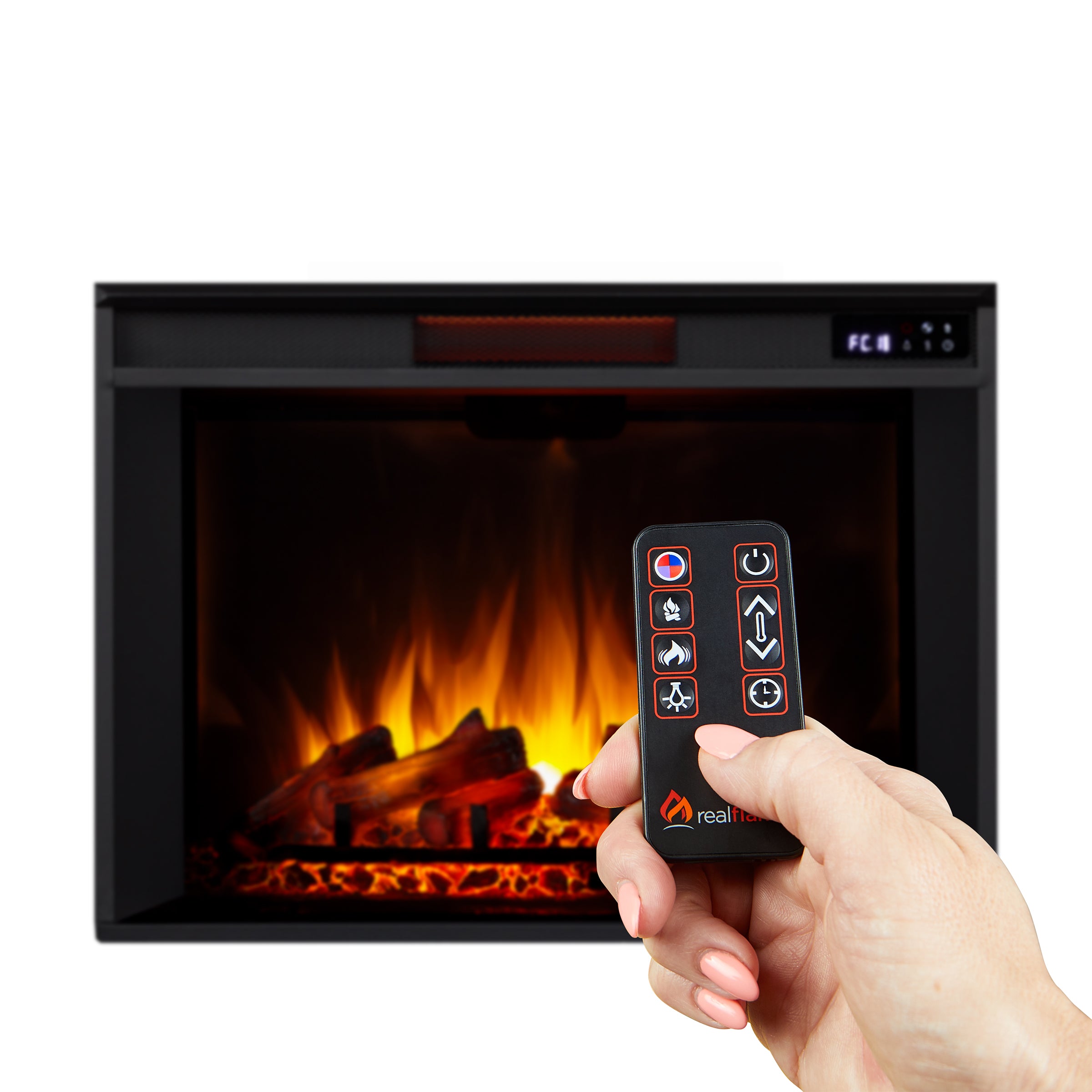 Tracey Grand Electric Fireplace TV Stand - Real Flame