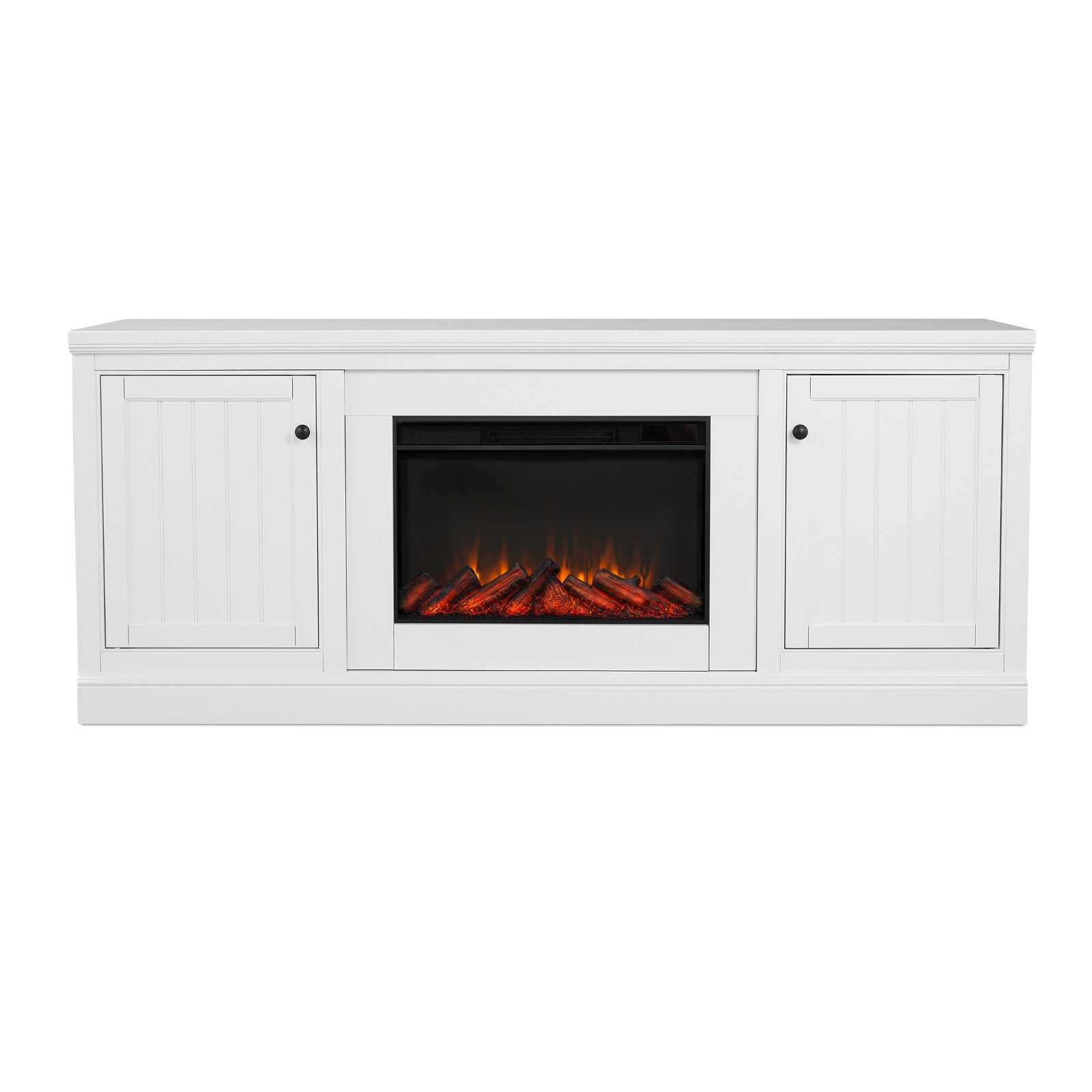 Bernadette Slim Electric Fireplace TV Stand - Real Flame