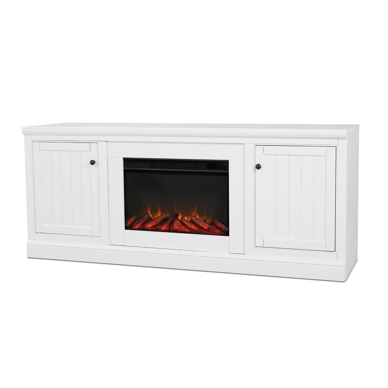 Bernadette Slim Electric Fireplace TV Stand - Real Flame