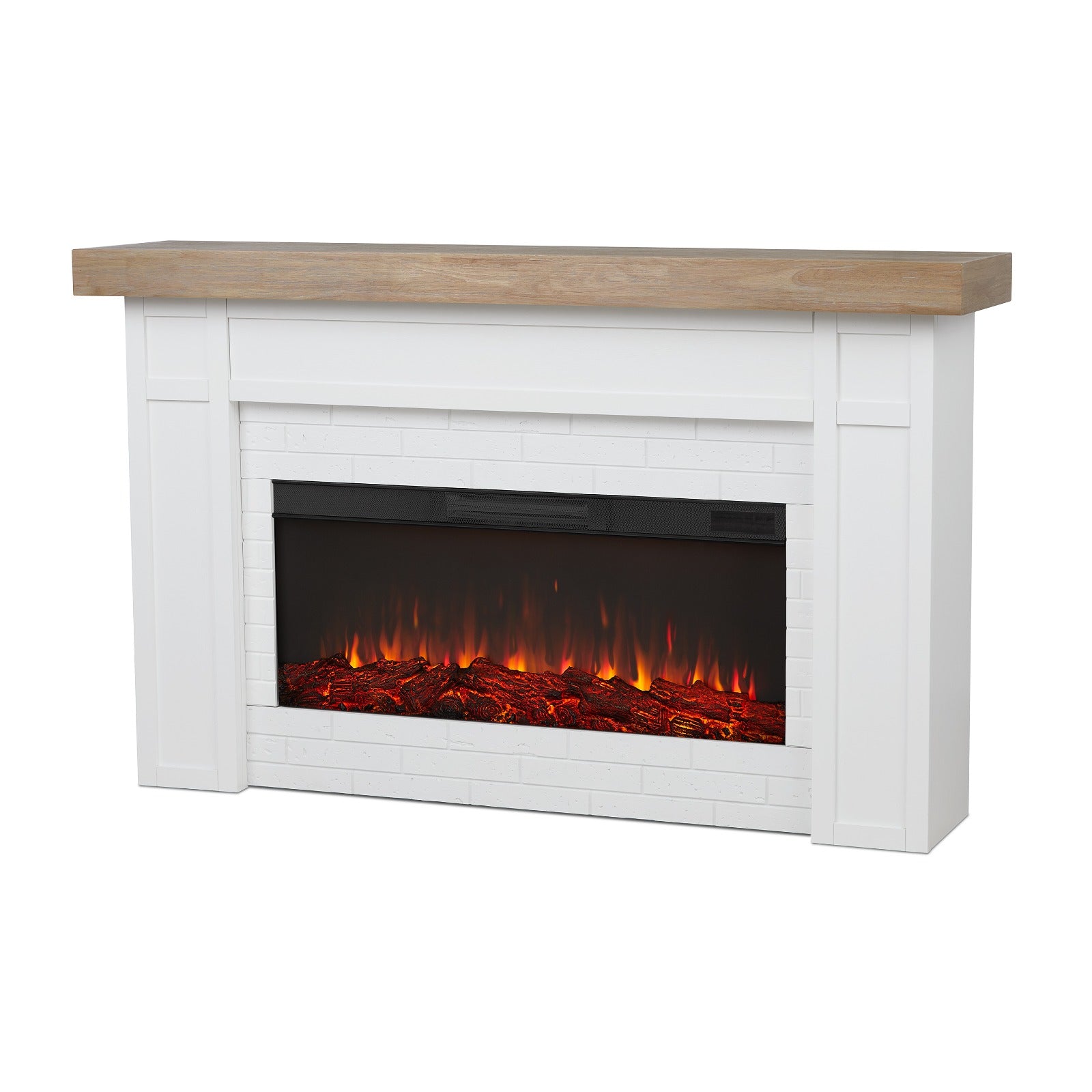Cravenhall Landscape Electric Fireplace - Real Flame
