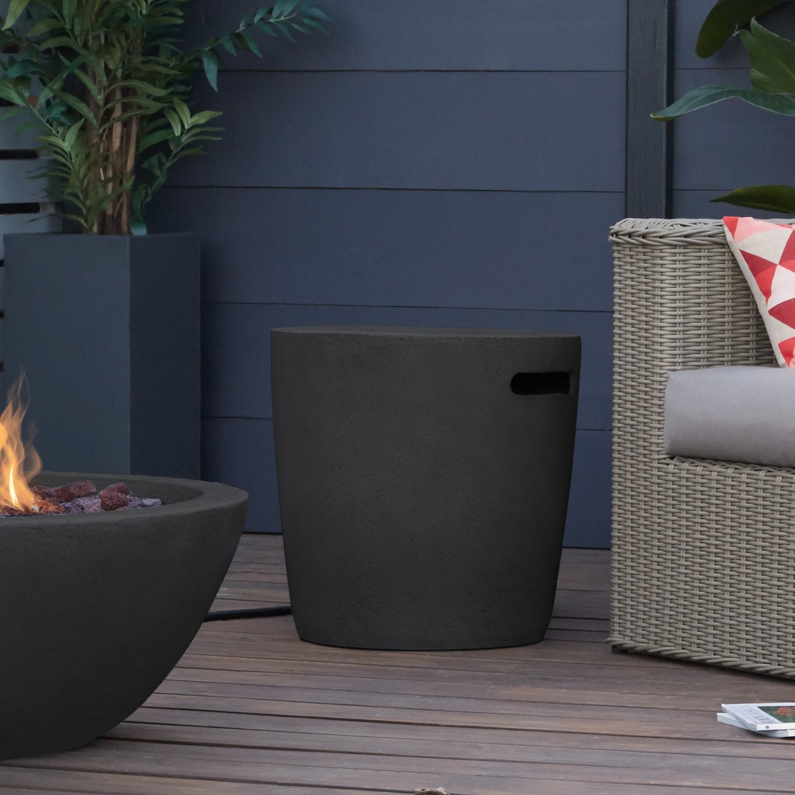 Riverside Propane Tank Cover - Real Flame