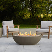 Riverside 48" Oval Propane Fire Pit Bowl - Real Flame