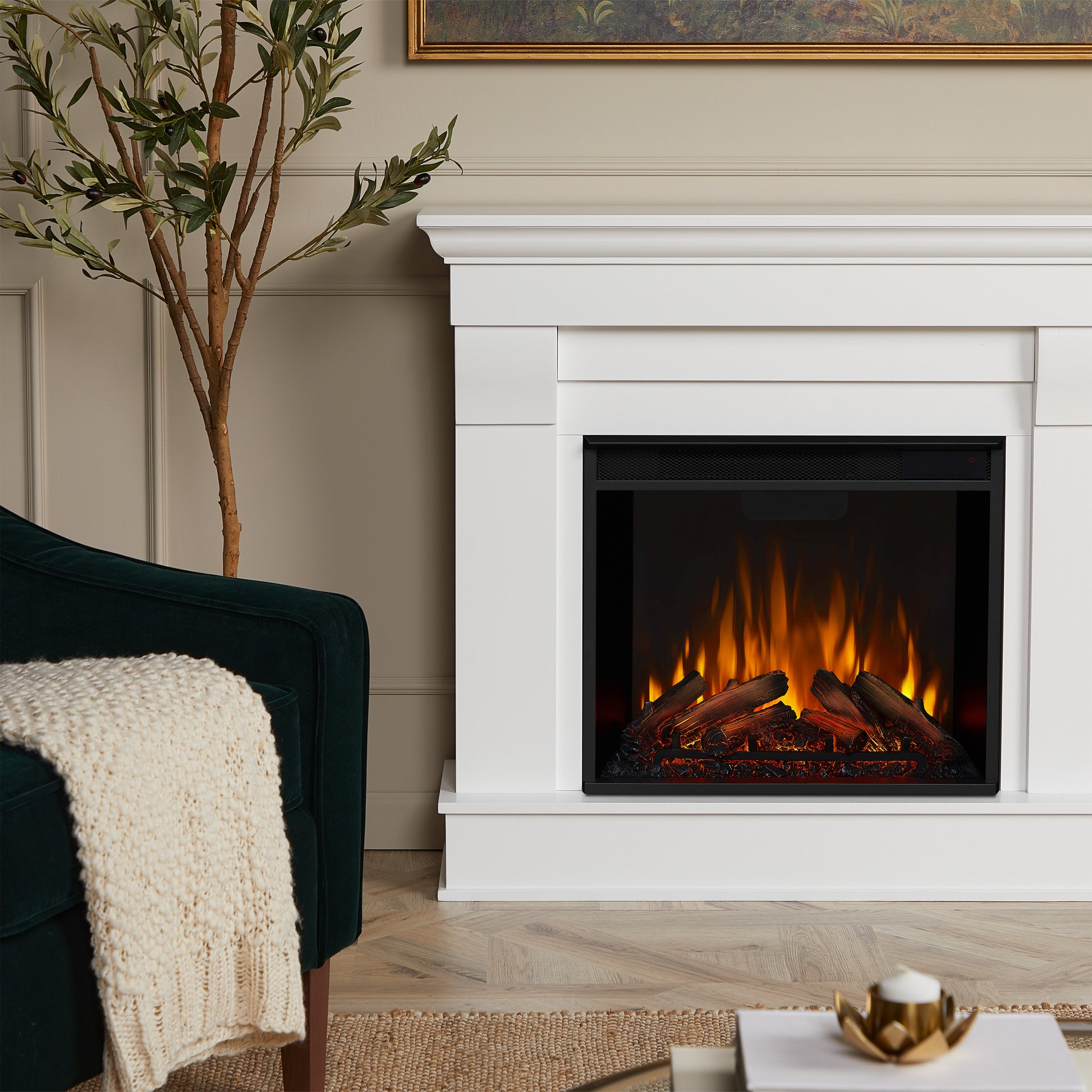 Chateau Electric Fireplace - Real Flame
