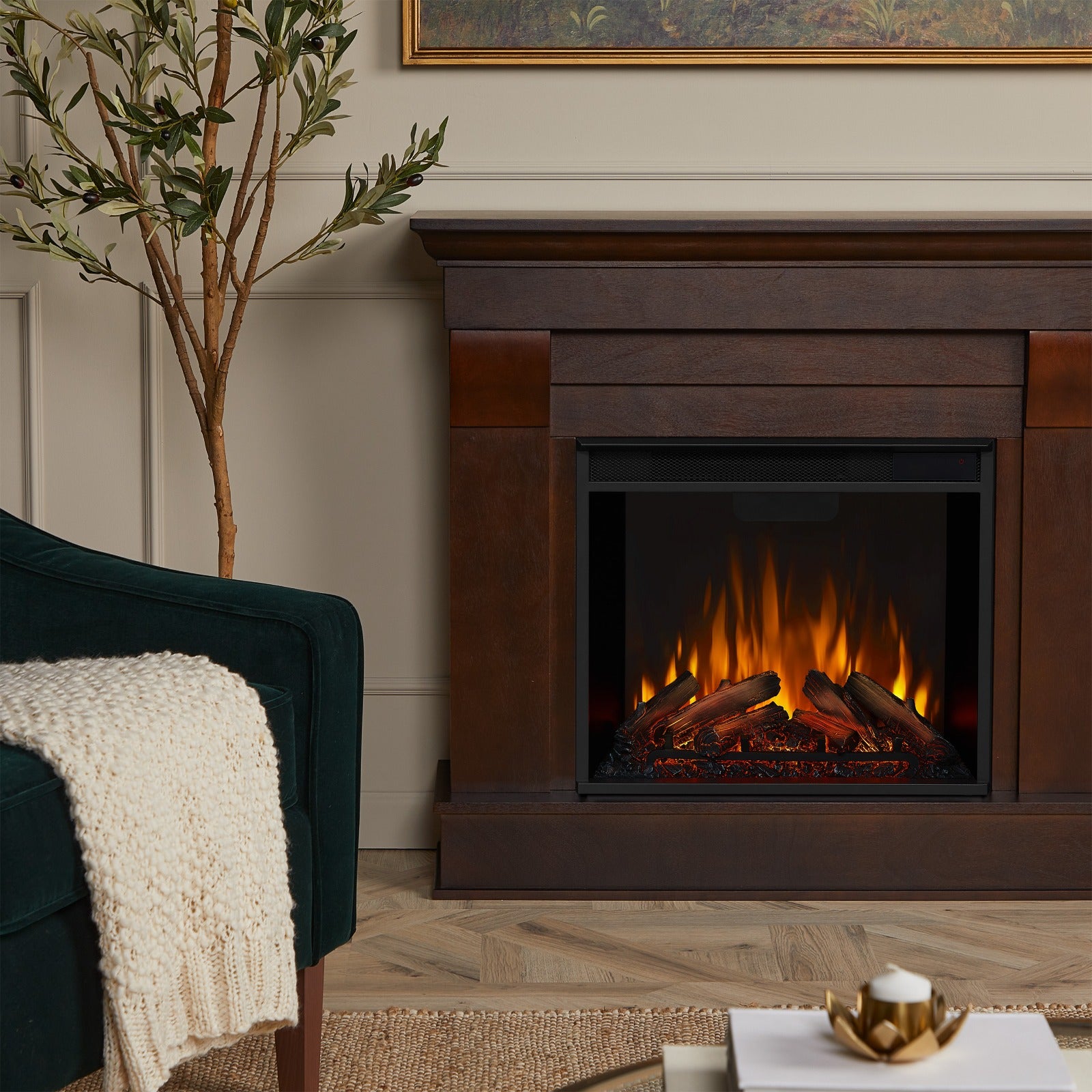 Chateau Electric Fireplace - Real Flame