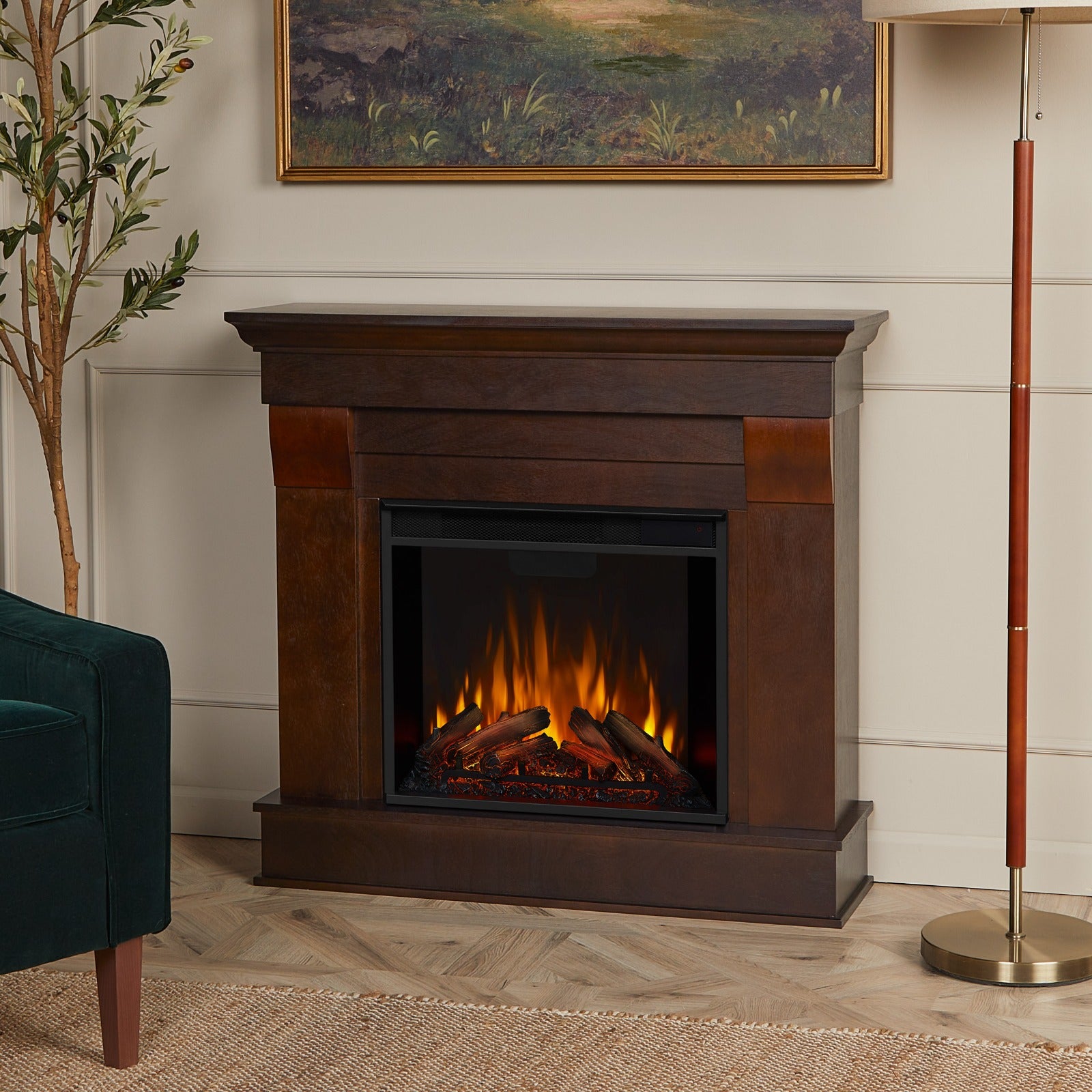 Chateau Electric Fireplace - Real Flame