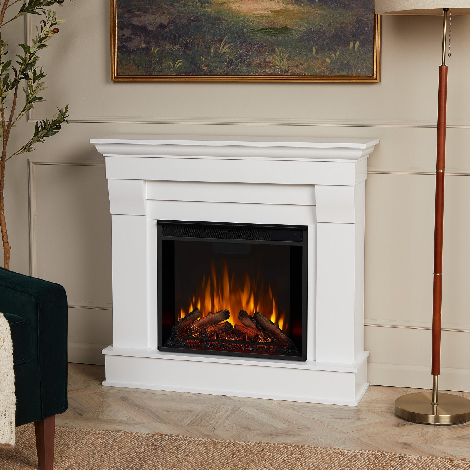 Chateau Electric Fireplace - Real Flame