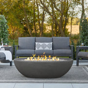 Riverside 58" Oval Propane Fire Pit Bowl - Real Flame