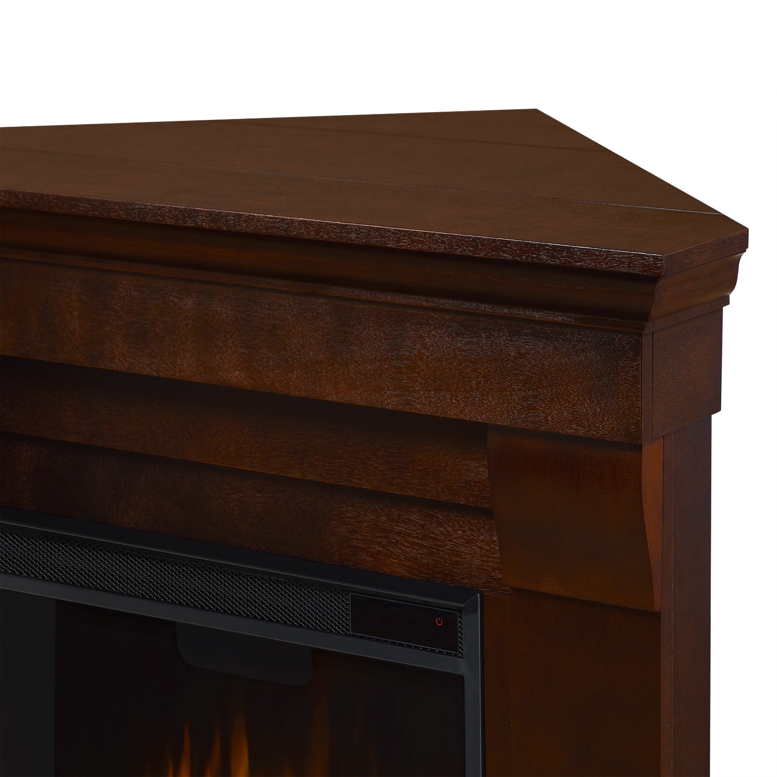 Chateau Corner Electric Fireplace - Real Flame