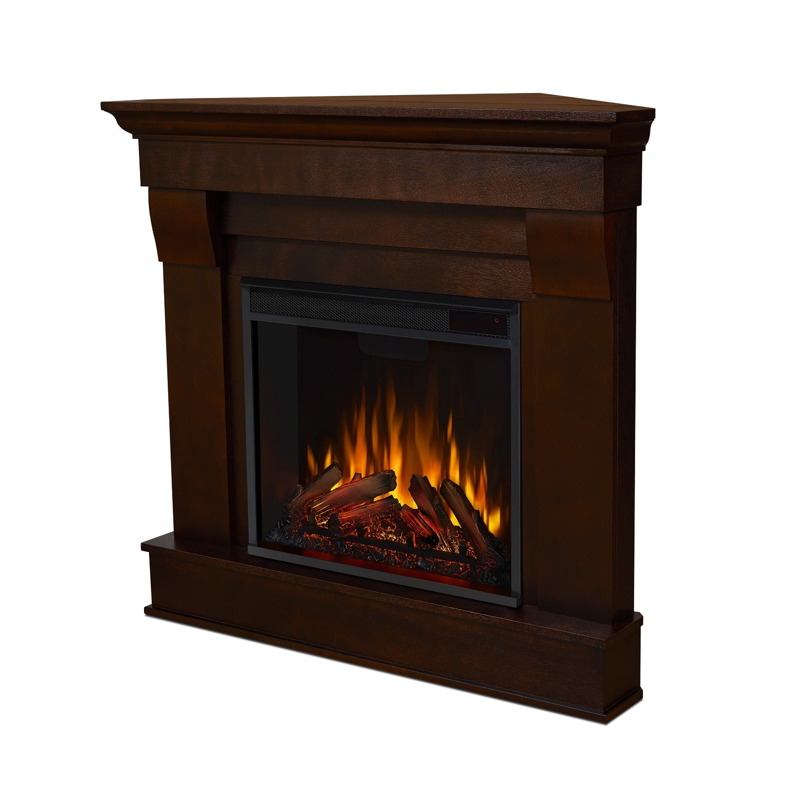Chateau Corner Electric Fireplace - Real Flame
