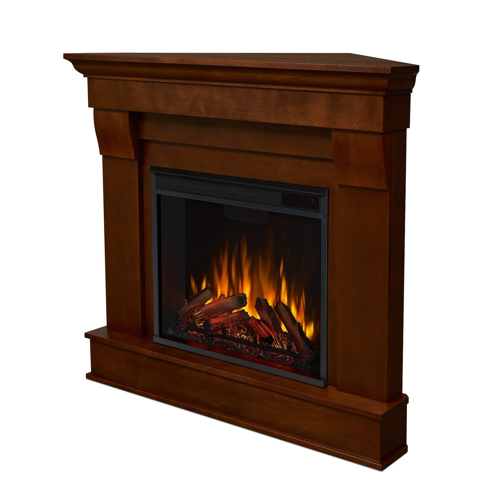 Chateau Corner Electric Fireplace - Real Flame