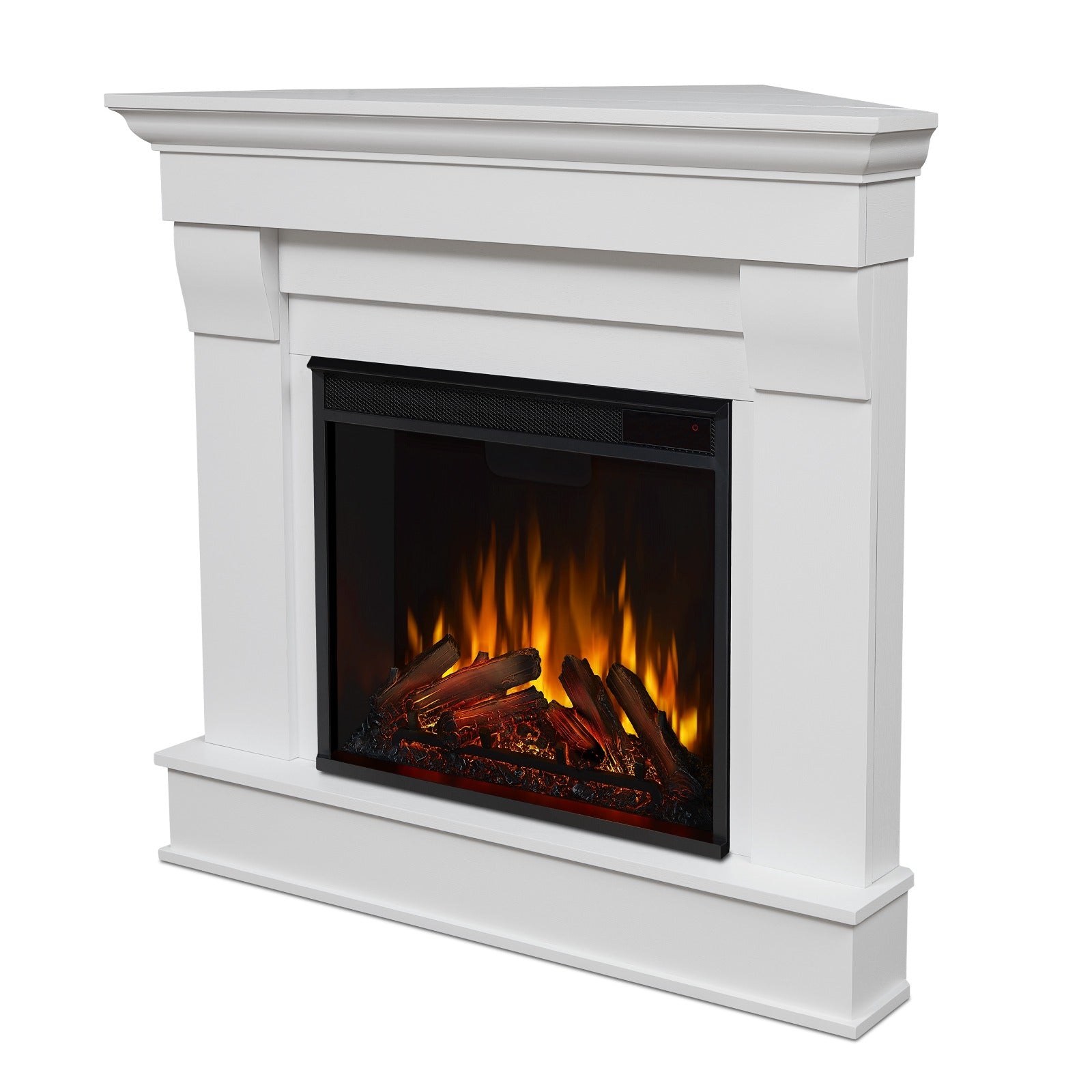 Chateau Corner Electric Fireplace - Real Flame
