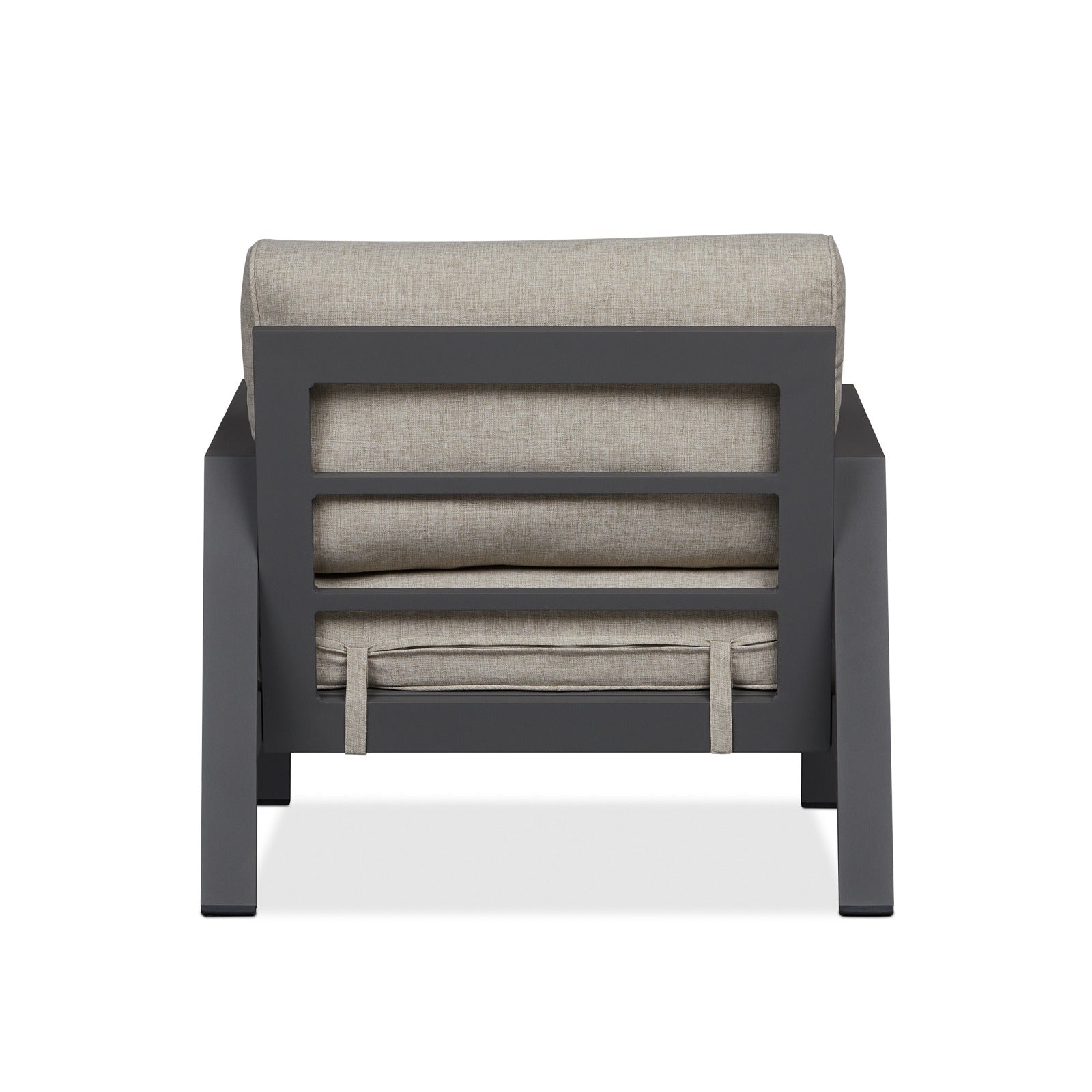 Aegean Outdoor Chair With Cushions - Real Flame