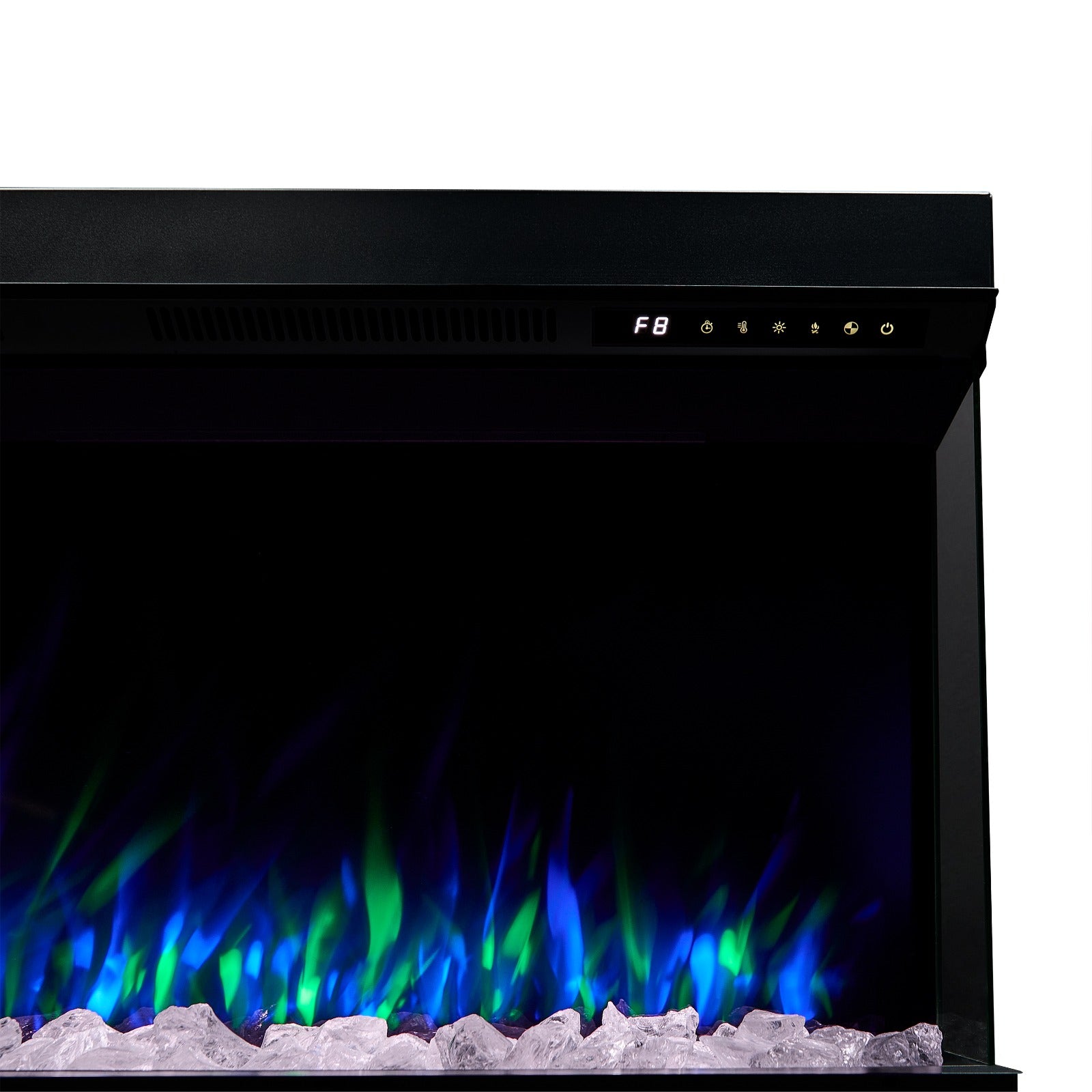 Real Flame® 64" 3 - Sided SMART Electric Fireplace Insert - Real Flame