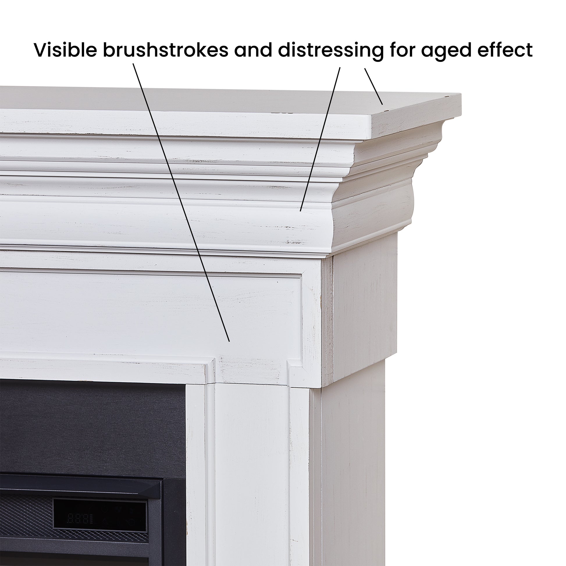 Emerson Grand Electric Fireplace - Real Flame