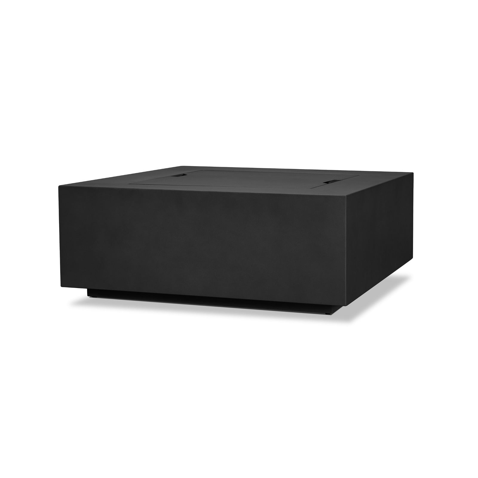 Aegean Square Propane or Natural Gas Fire Pit Table - Real Flame