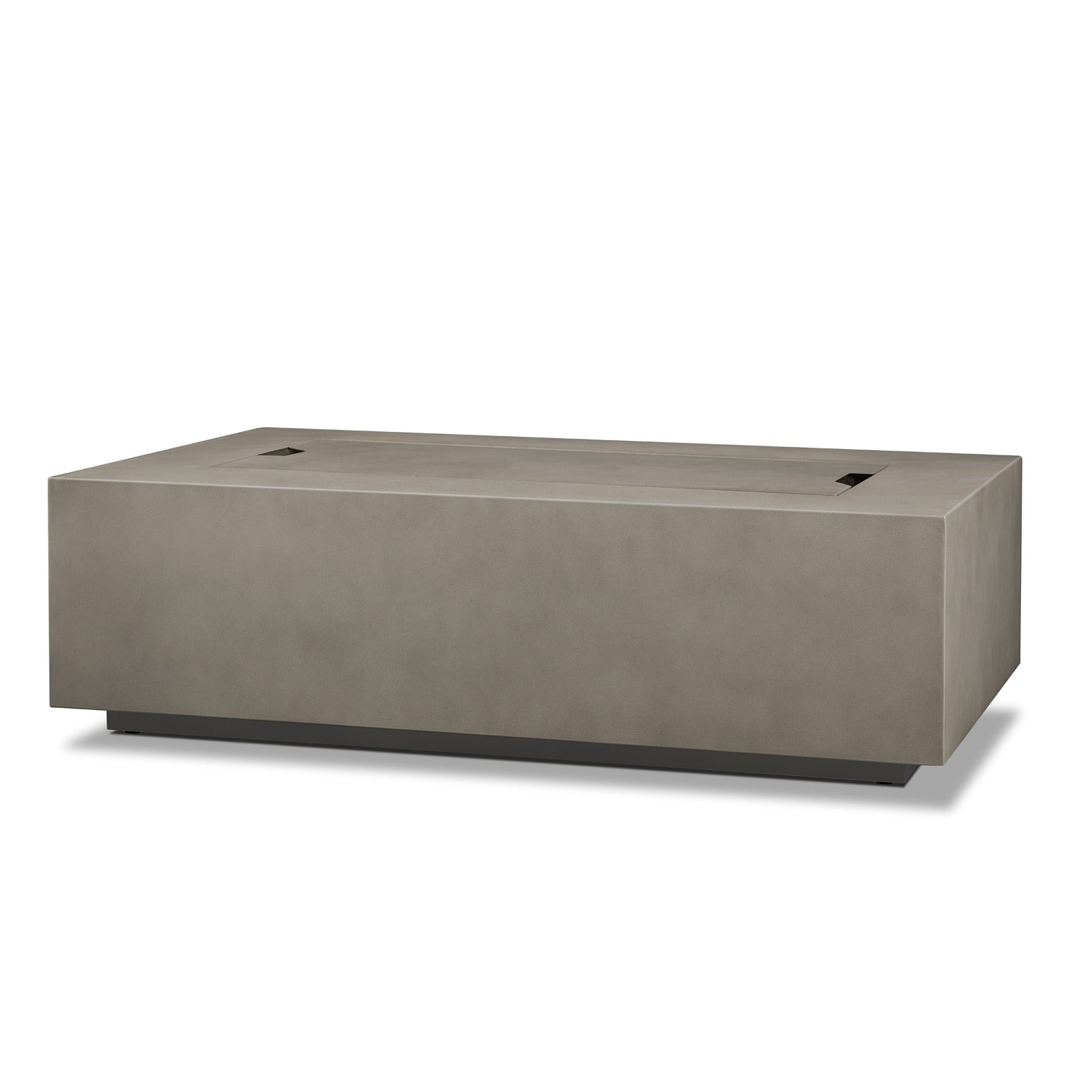 Aegean 50" Rectangle Propane or Natural Gas Fire Pit Table - Real Flame
