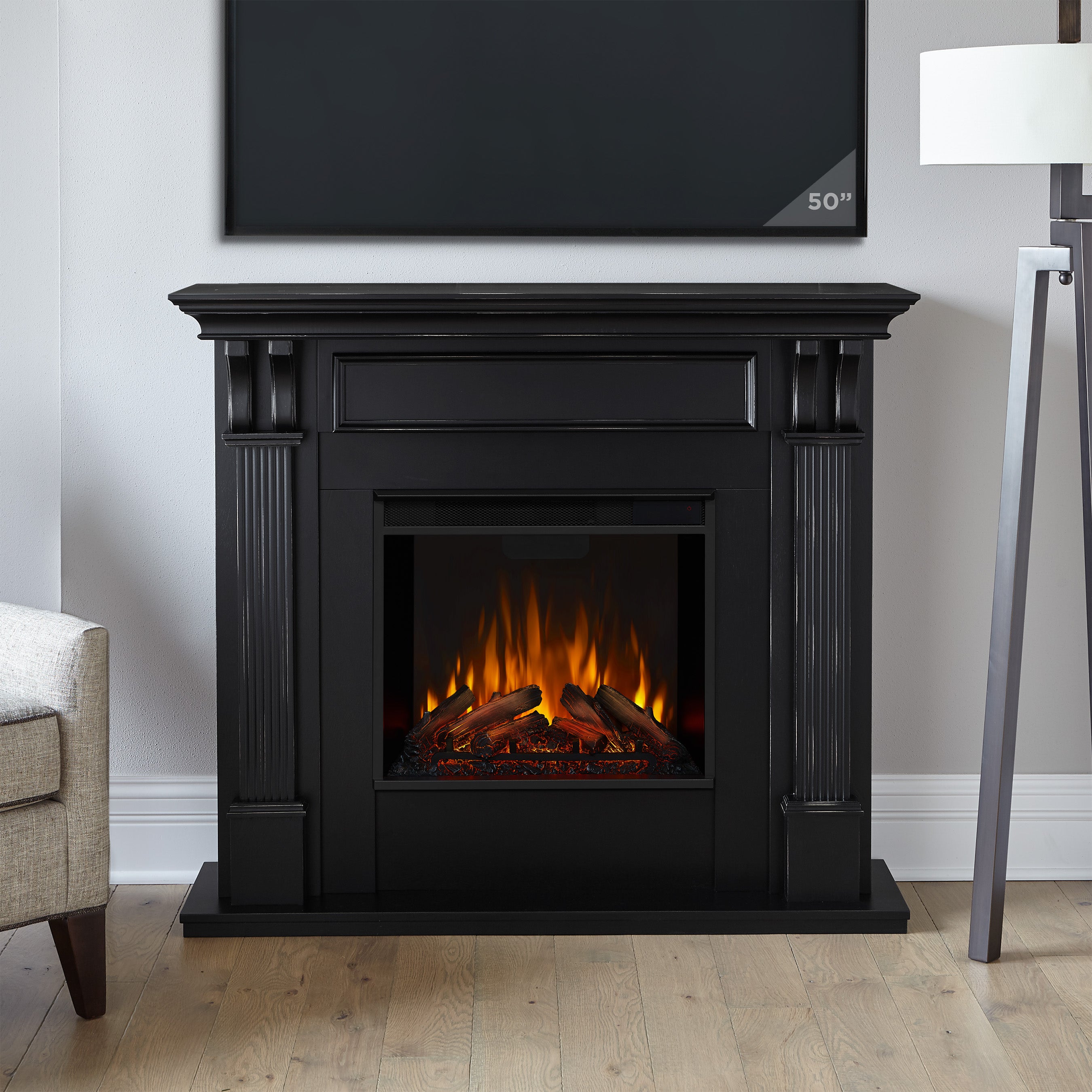 Ashley Electric Fireplace - Real Flame