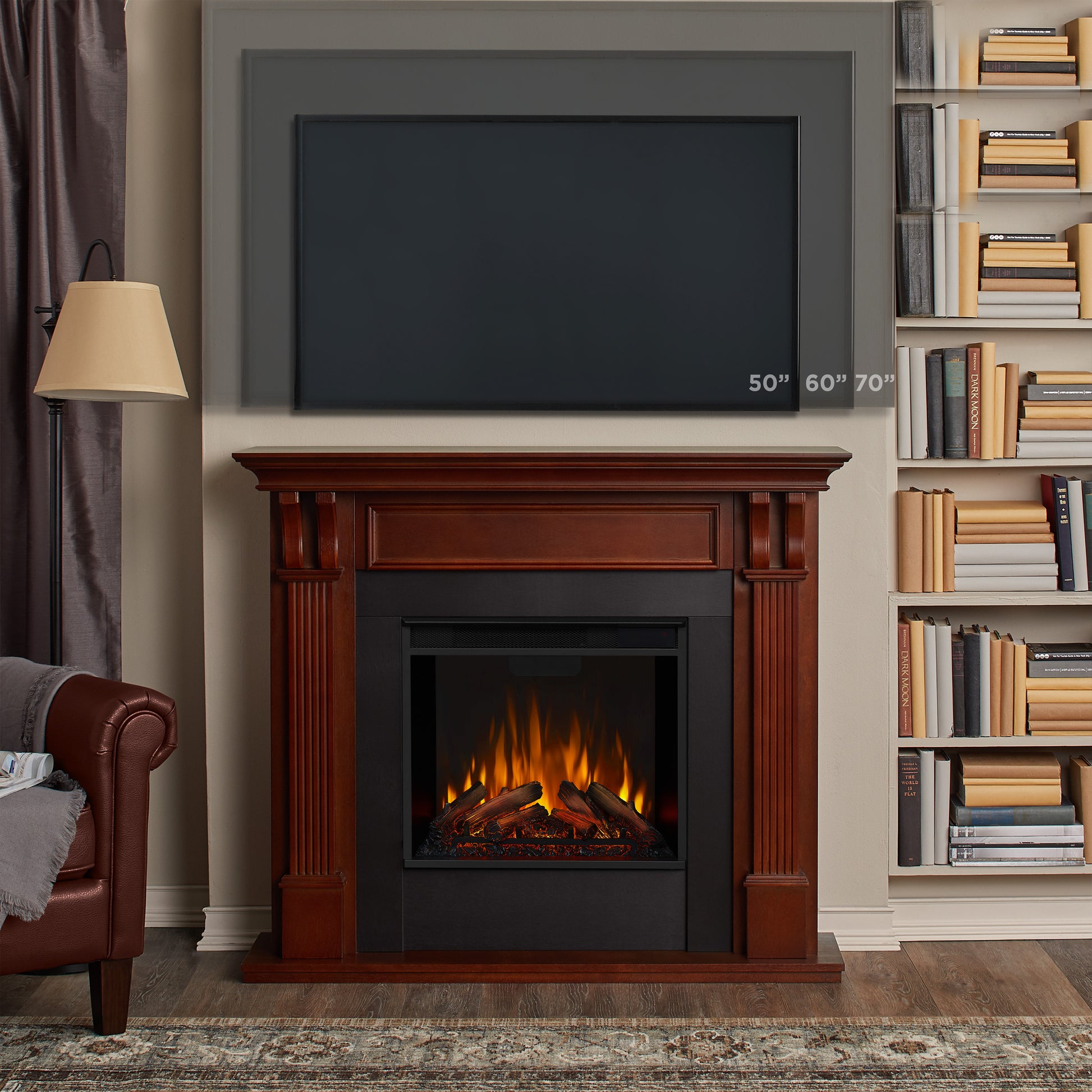 Ashley Electric Fireplace - Real Flame