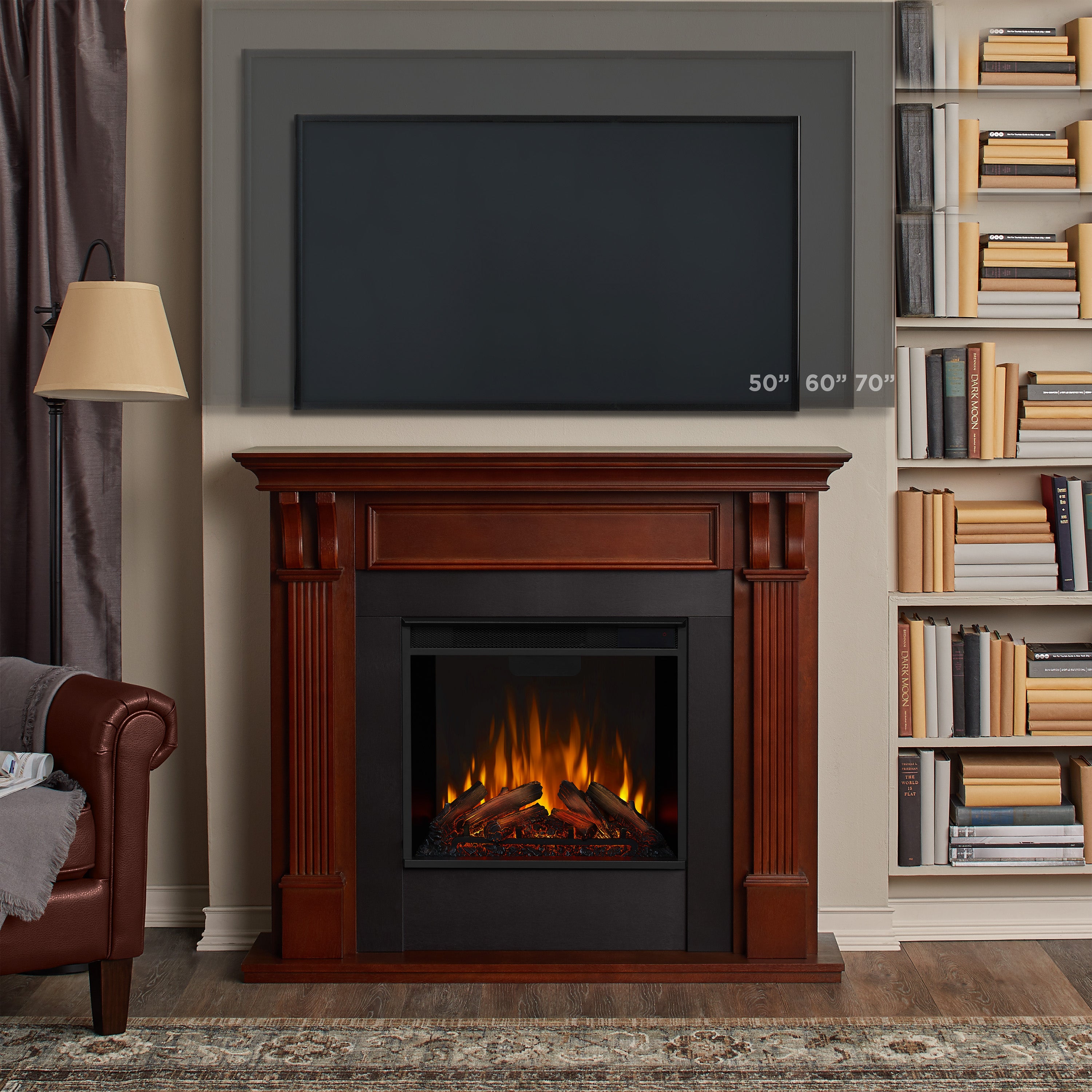 Ashley Electric Fireplace - Real Flame