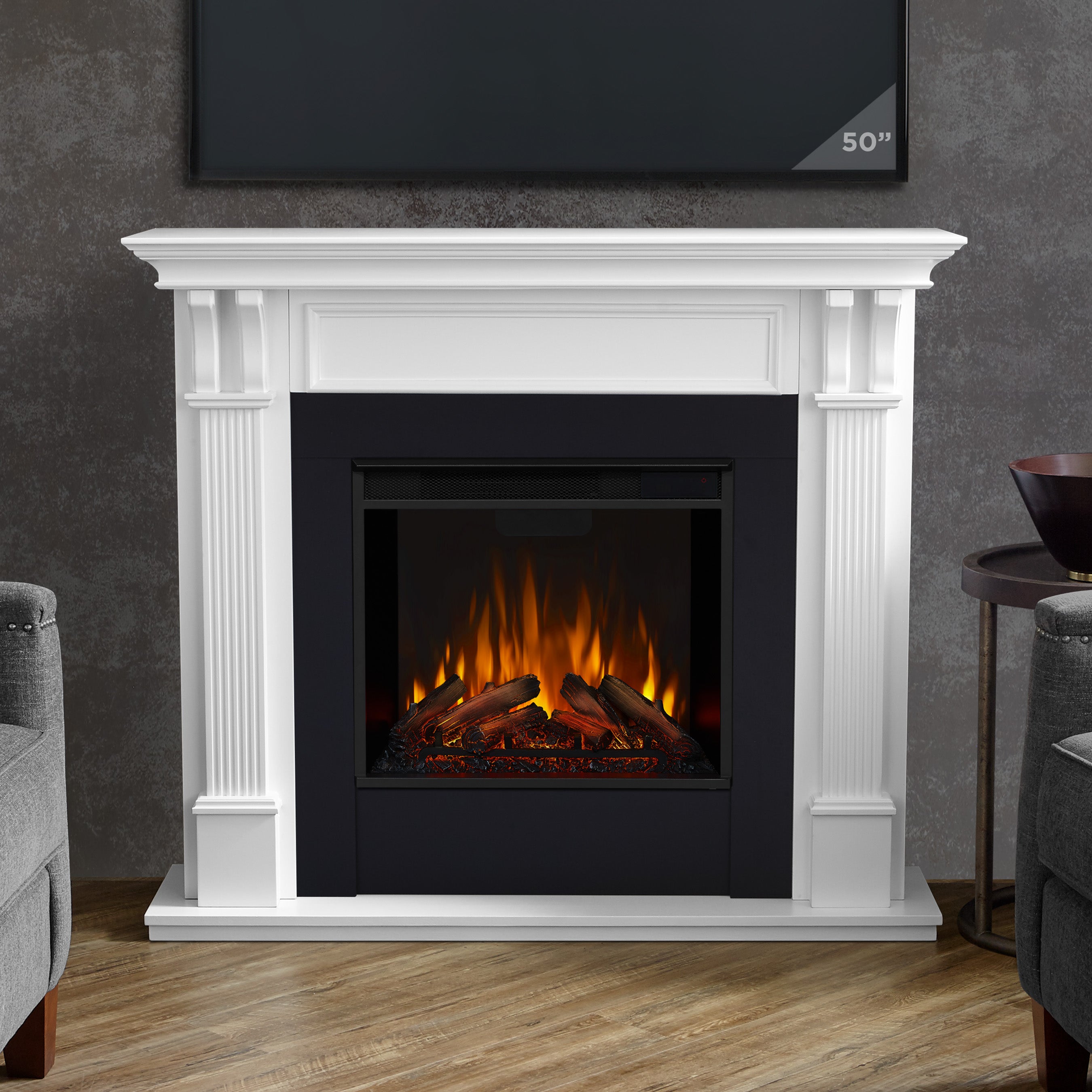 Ashley Electric Fireplace - Real Flame