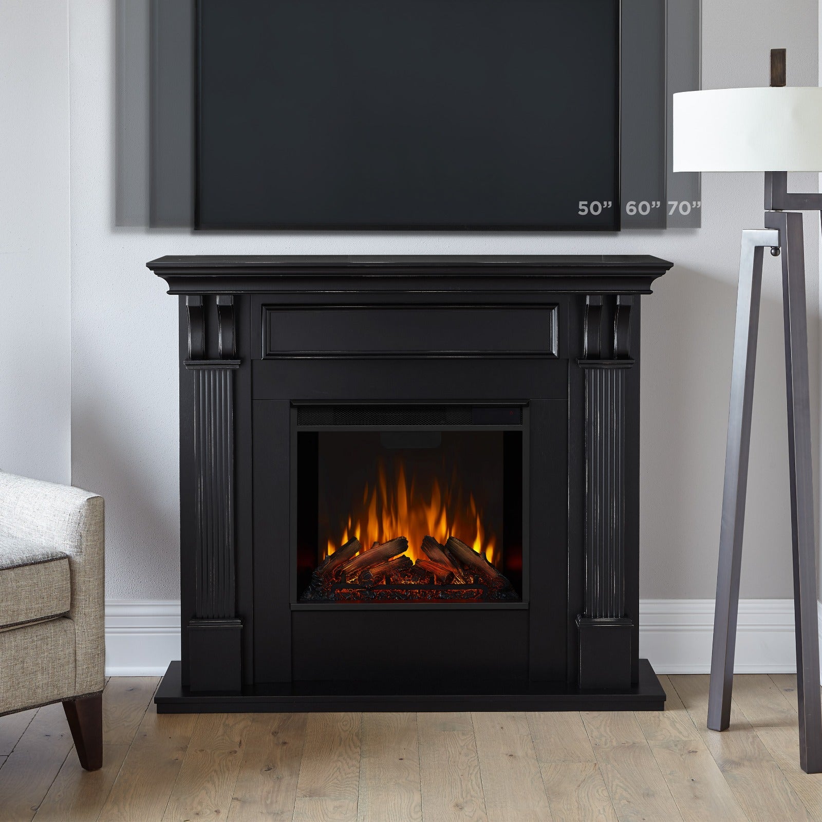 Ashley Electric Fireplace - Real Flame