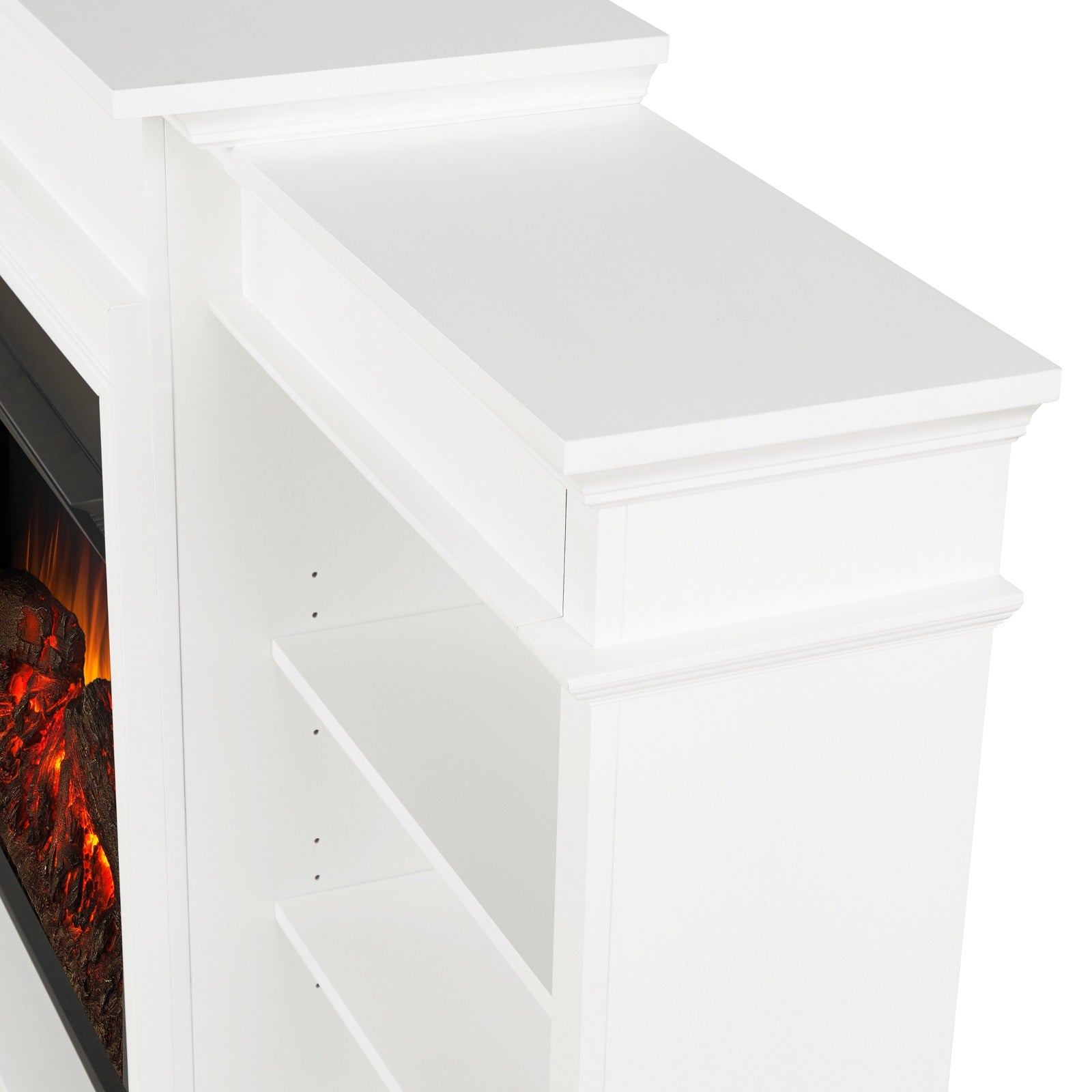 Ashton Grand Electric Fireplace TV Stand - Real Flame