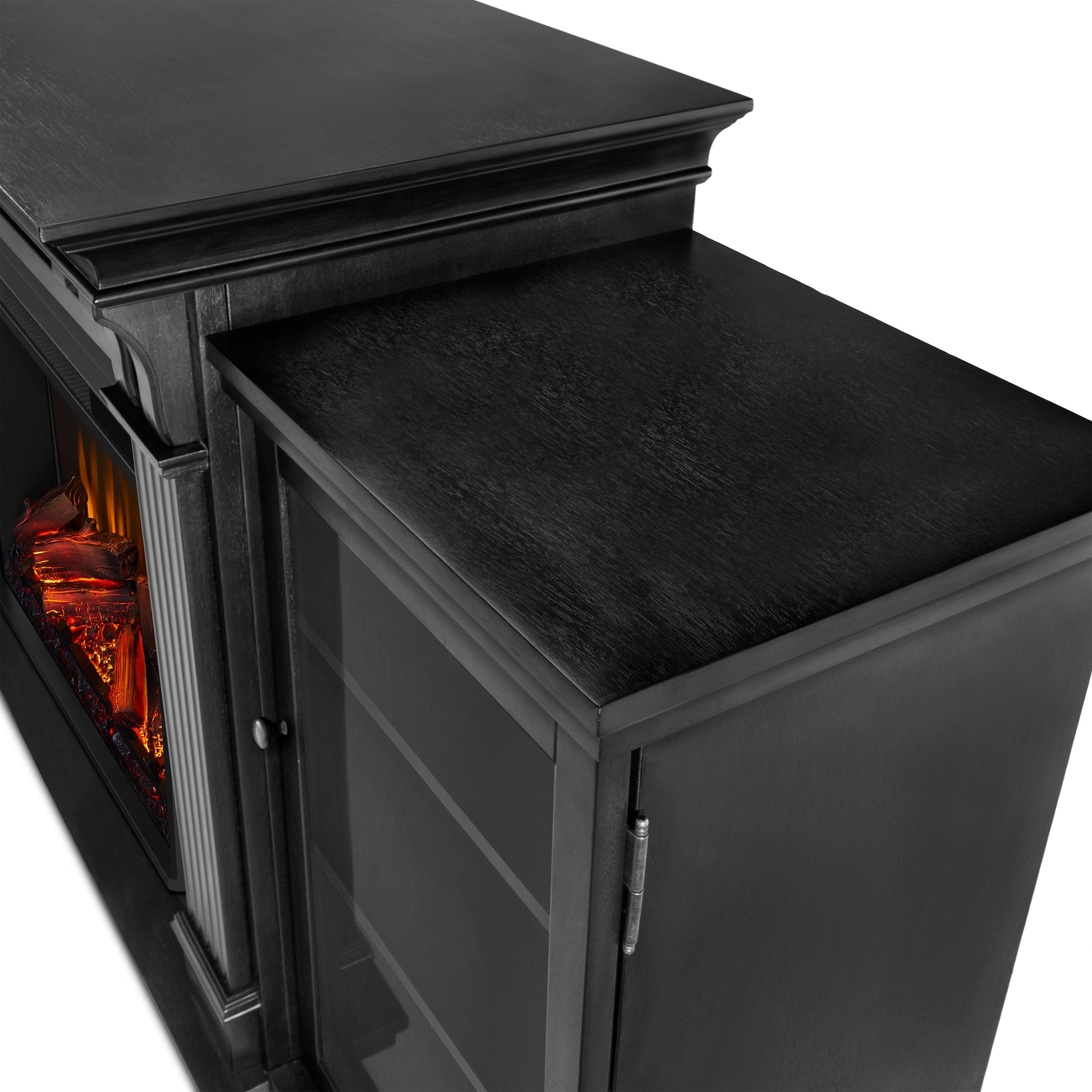 Calie Electric Fireplace TV Stand - Real Flame