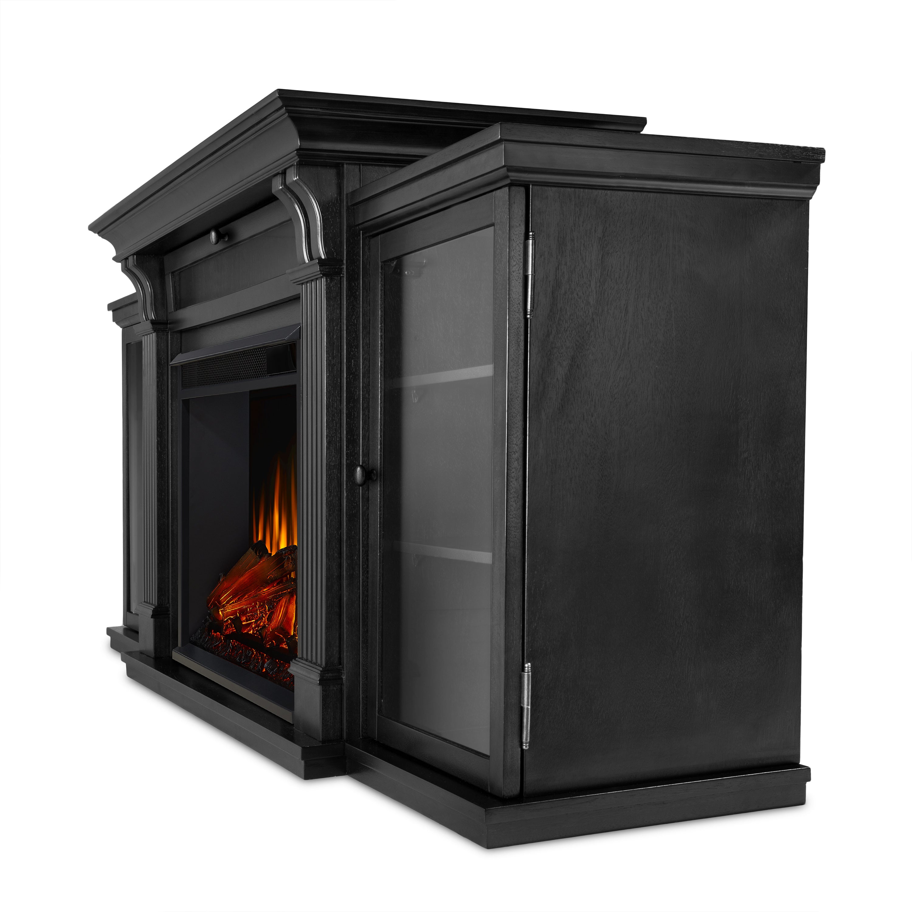 Calie Electric Fireplace TV Stand - Real Flame
