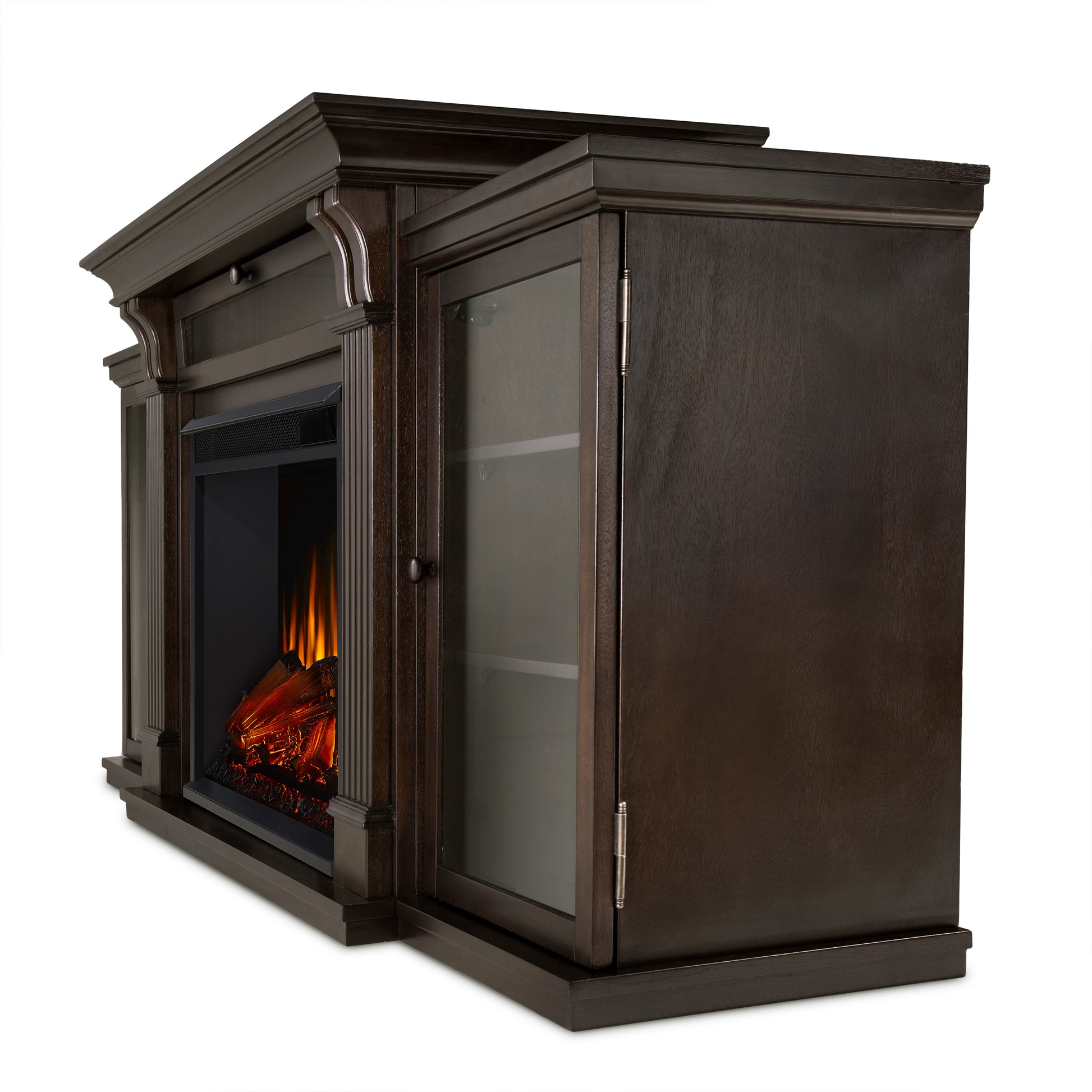 Calie Electric Fireplace TV Stand - Real Flame
