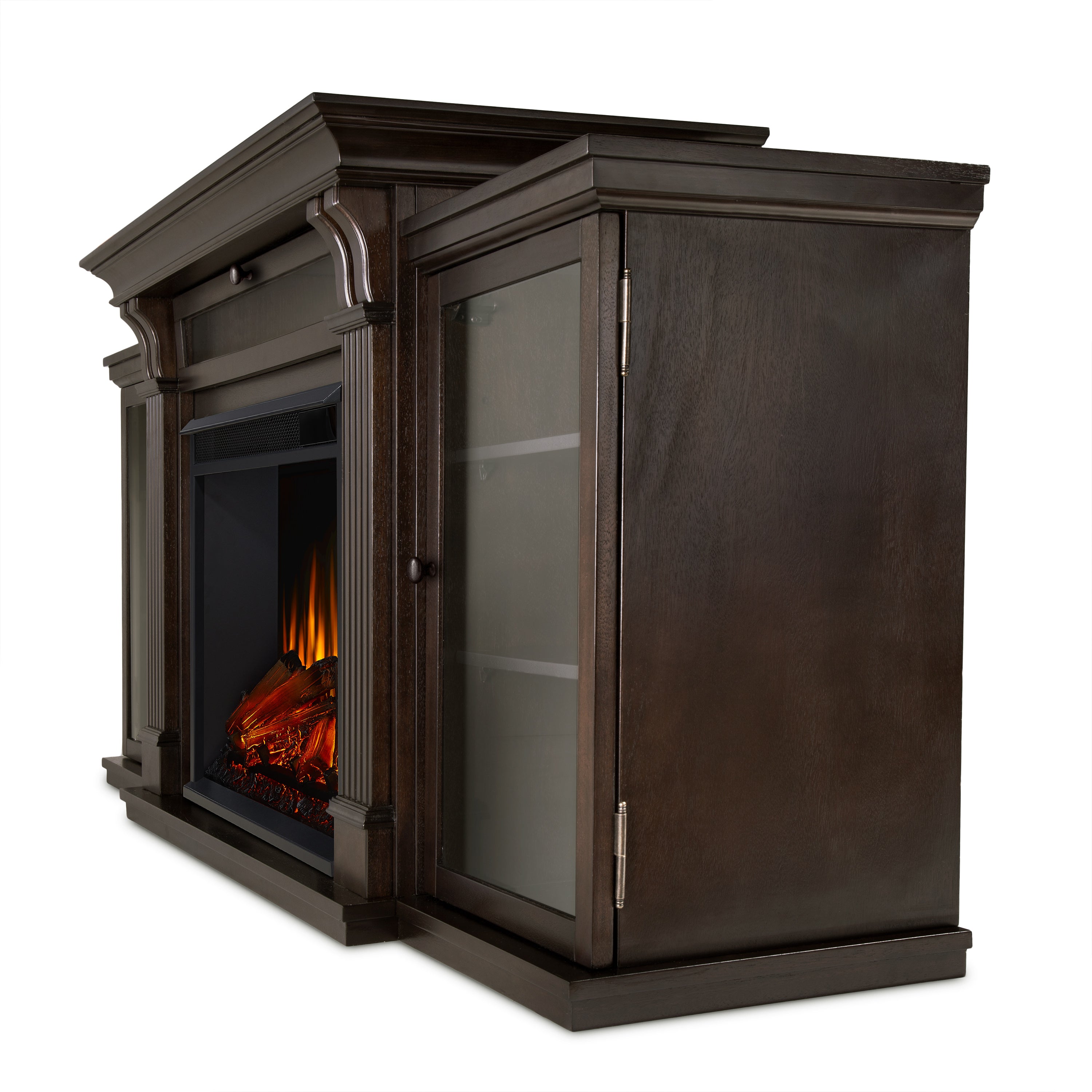 Calie Electric Fireplace TV Stand - Real Flame