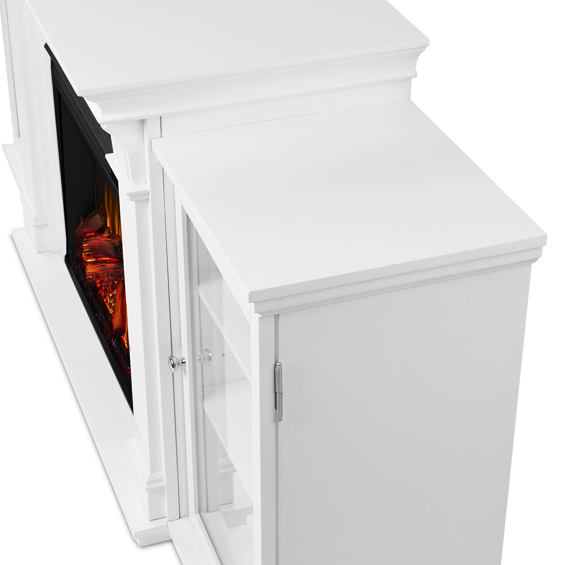 Calie Electric Fireplace TV Stand - Real Flame