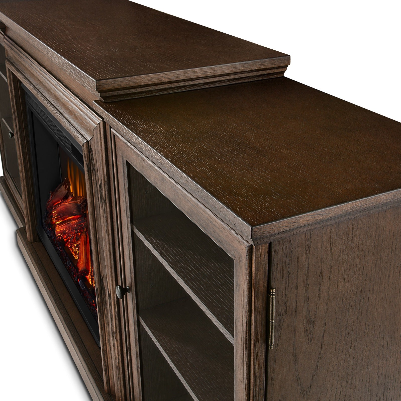 Frederick Electric Fireplace TV Stand - Real Flame