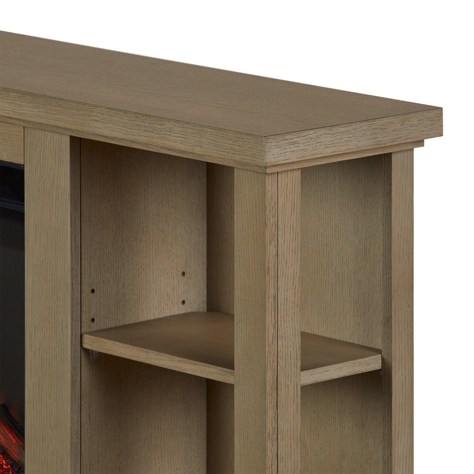 Penrose Slim Electric Fireplace TV Stand - Real Flame