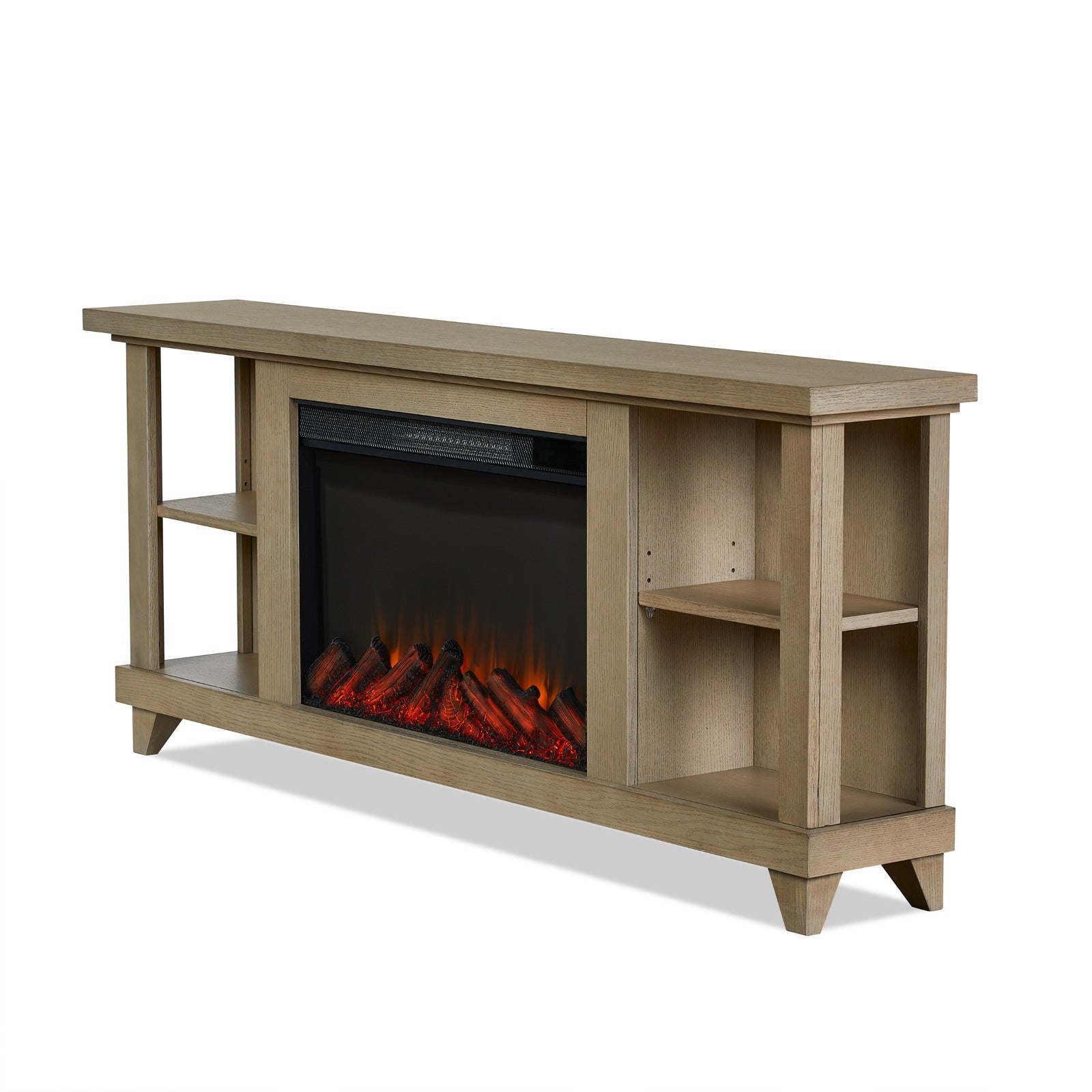 Penrose Slim Electric Fireplace TV Stand - Real Flame