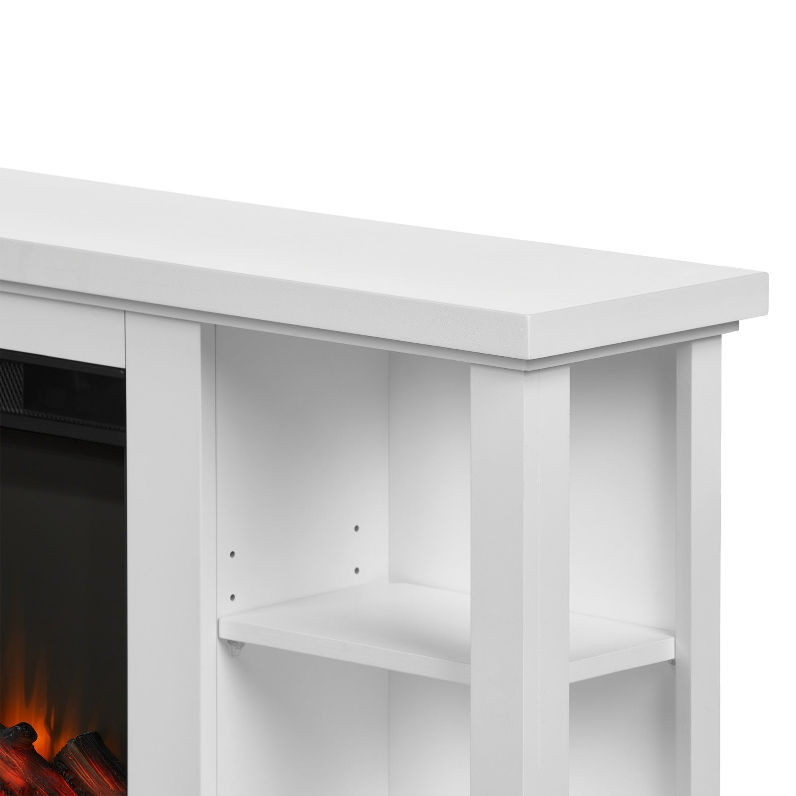 Penrose Slim Electric Fireplace TV Stand - Real Flame