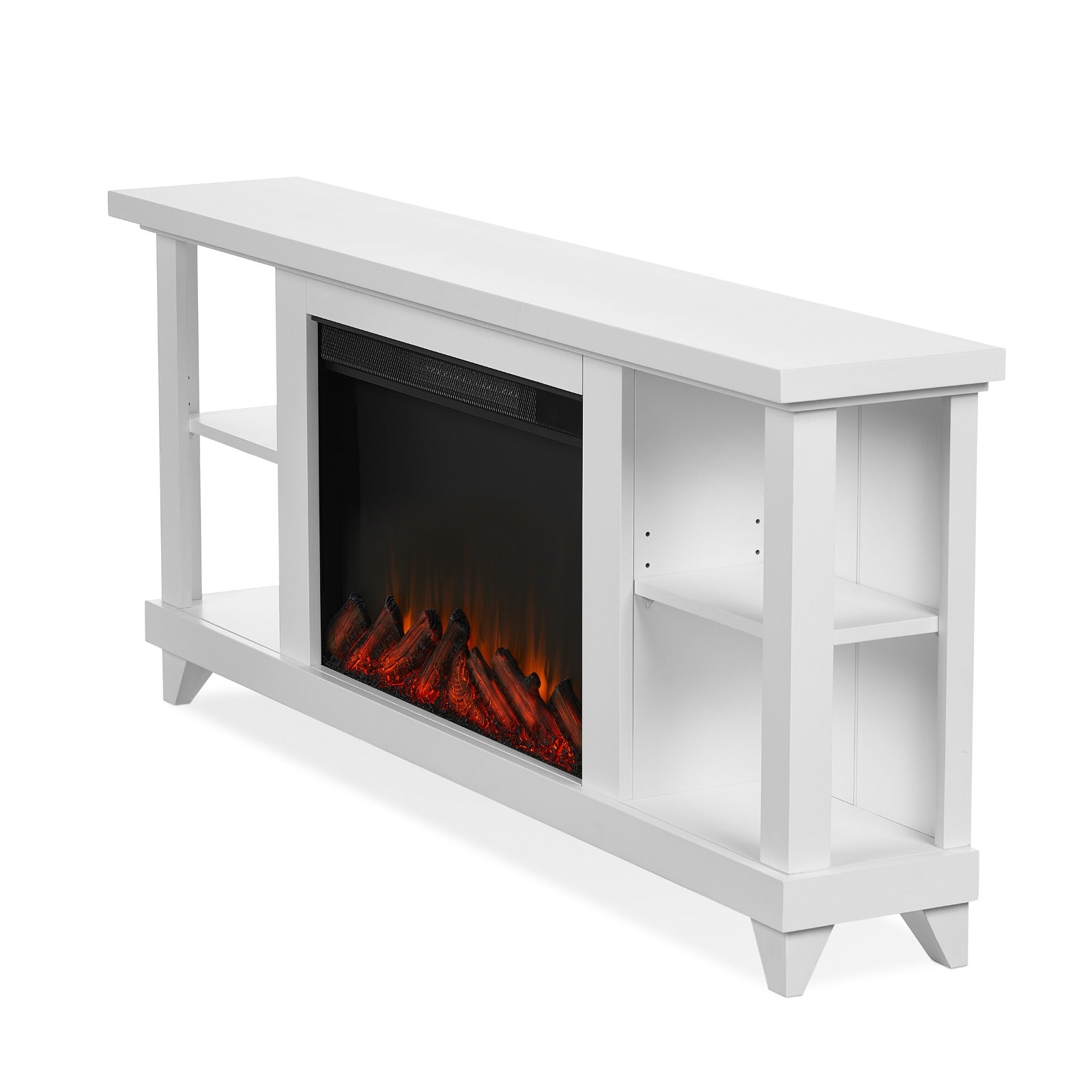 Penrose Slim Electric Fireplace TV Stand - Real Flame