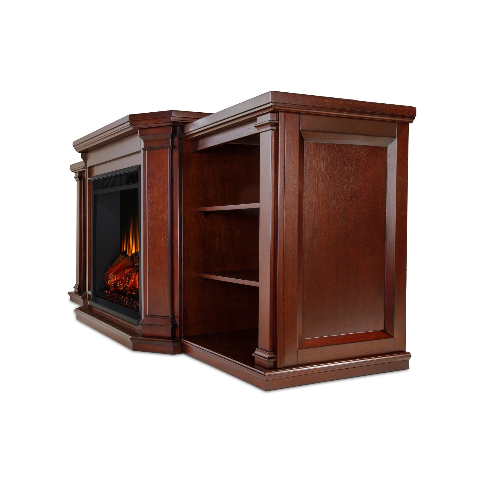 Valmont Electric Fireplace TV Stand - Real Flame